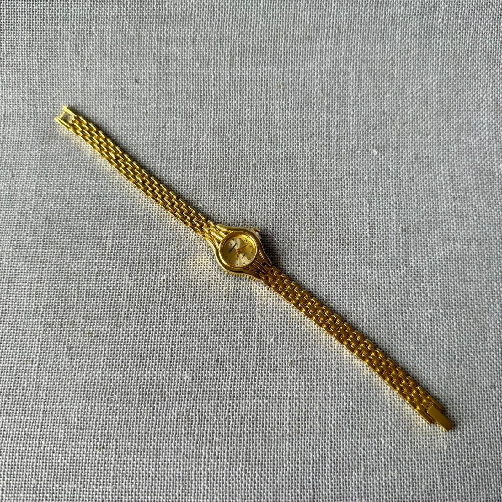 Other Elegant gold vintage style watch WMNS2 Size ONE SIZE - 3 Thumbnail