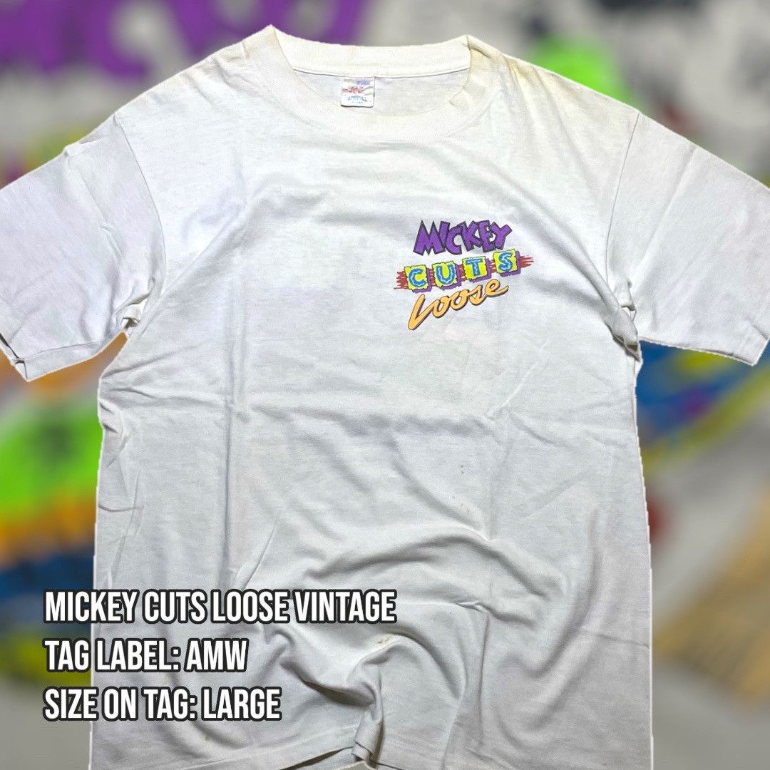 Other × Vintage Mickey Cuts Loose - Skate Tee Size US L / EU 52-54 / 3 - 2 Thumbnail