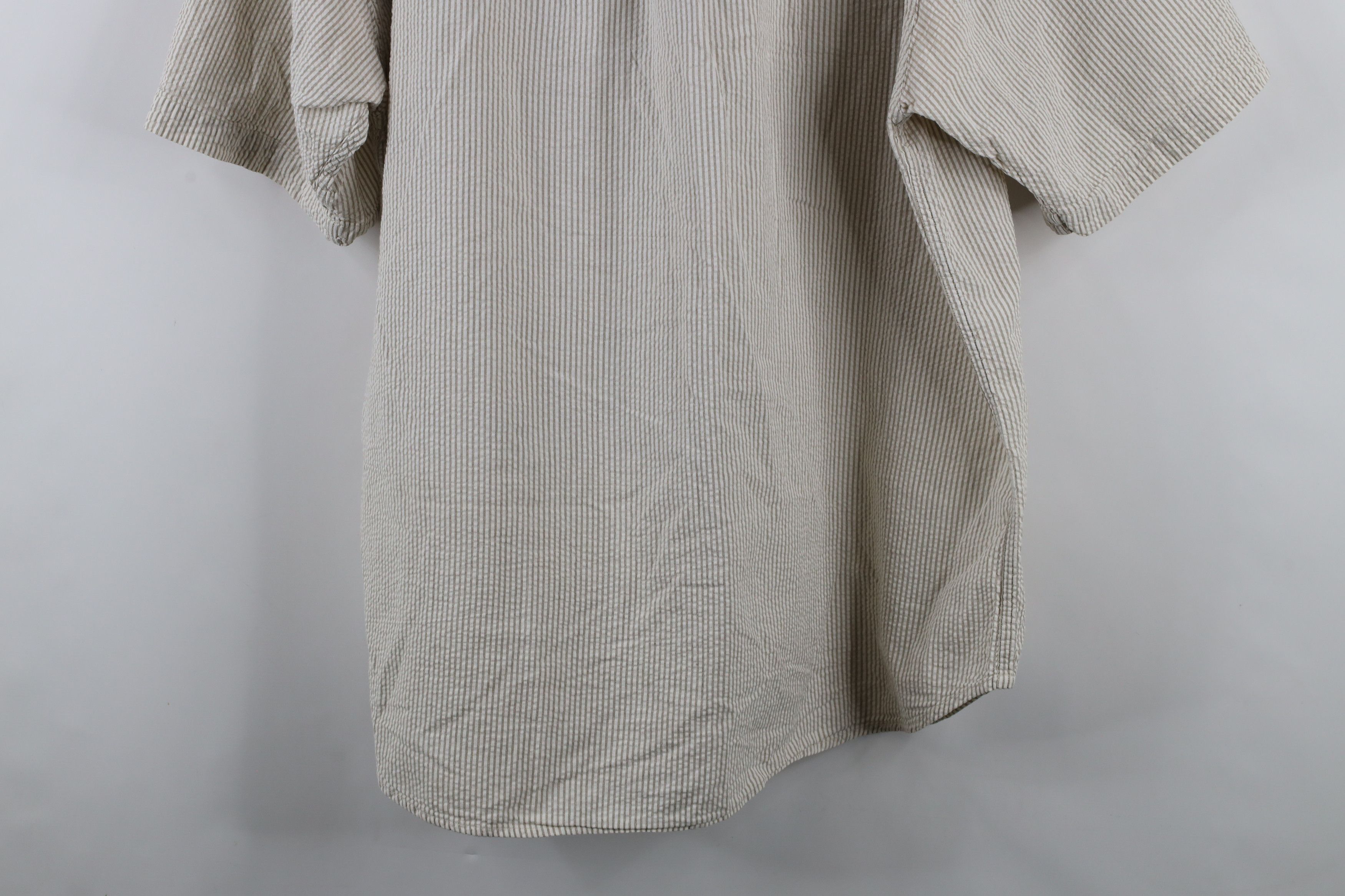Vintage Vintage 90s Streetwear Striped Seer Sucker Button Down Shirt Size US XL / EU 56 / 4 - 10 Thumbnail