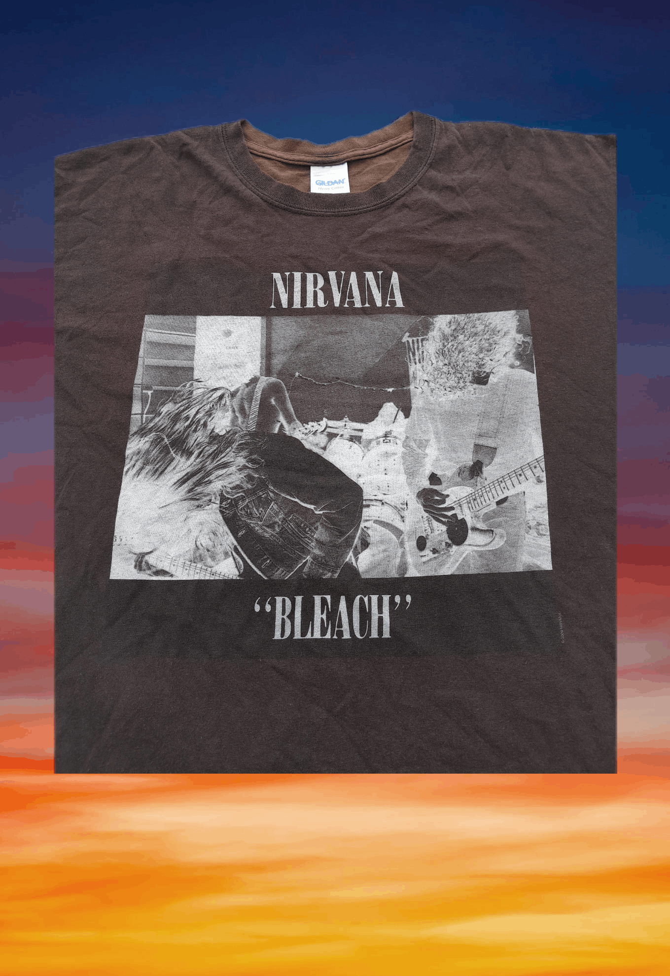 Nirvana Vintage 00s NIRVANA Bleach 2009 t-shirt Size US L / EU 52-54 / 3 - 7 Thumbnail