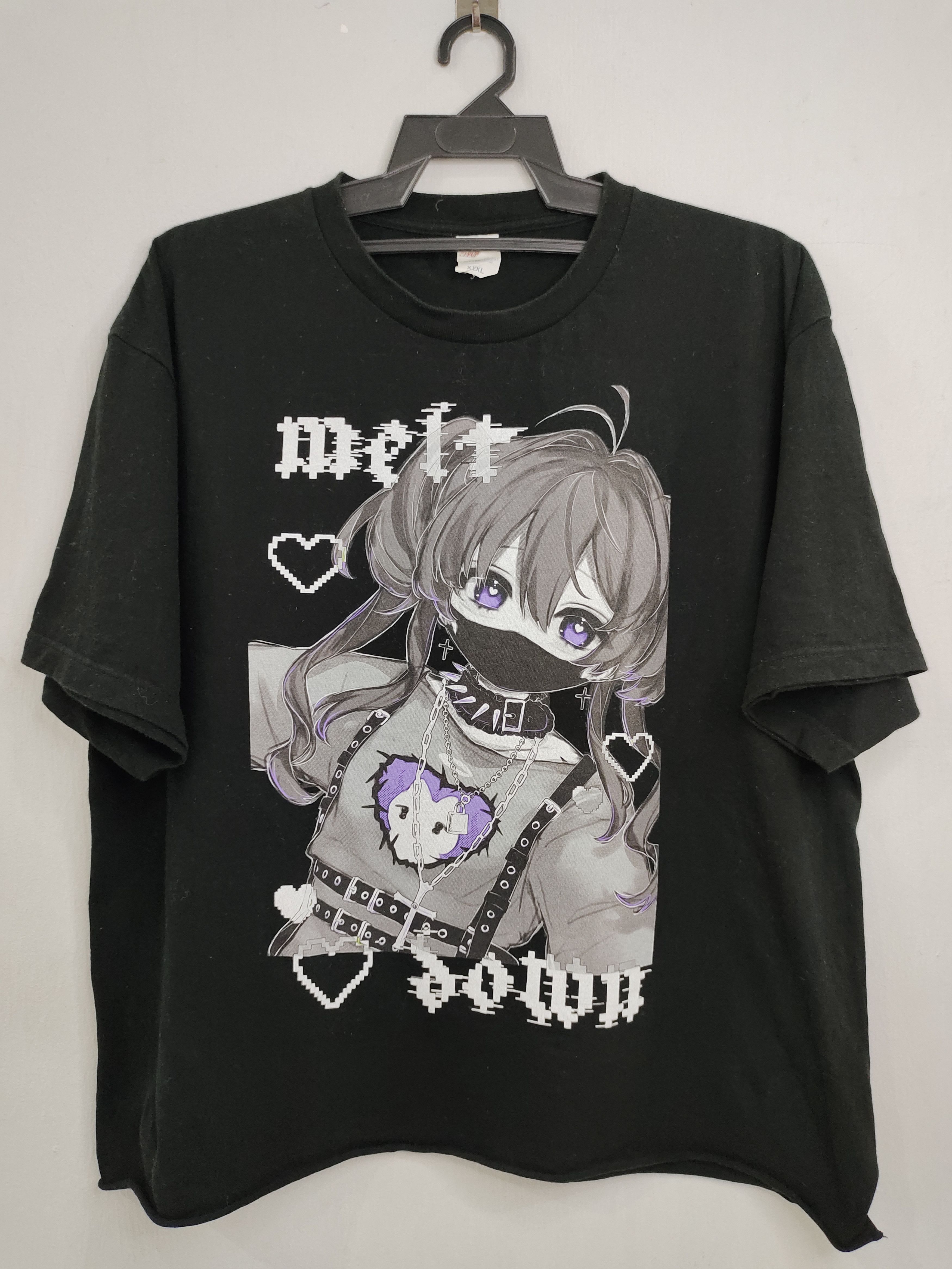 Anime × Designer × Japanese Brand Melt Japanese Anime Baggy Crop Top Tee Size XXL / US 16-18 / IT 52-54 - 1 Thumbnail