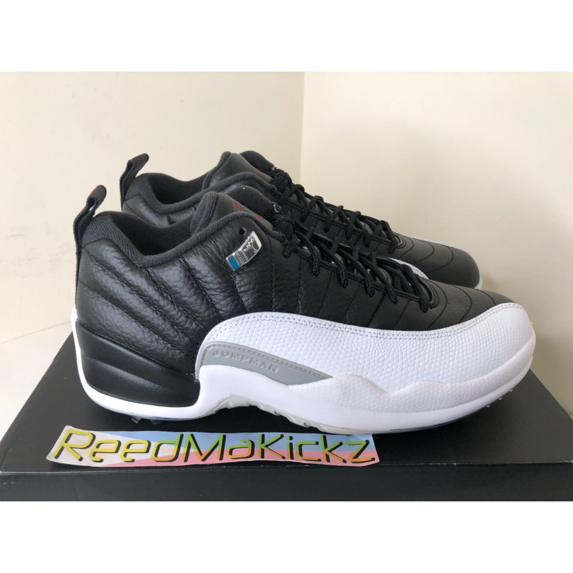 Jordan Brand Jordan 12 Low Golf Spike Playoffs mens 9us Size US 9 / EU 42 - 3 Thumbnail