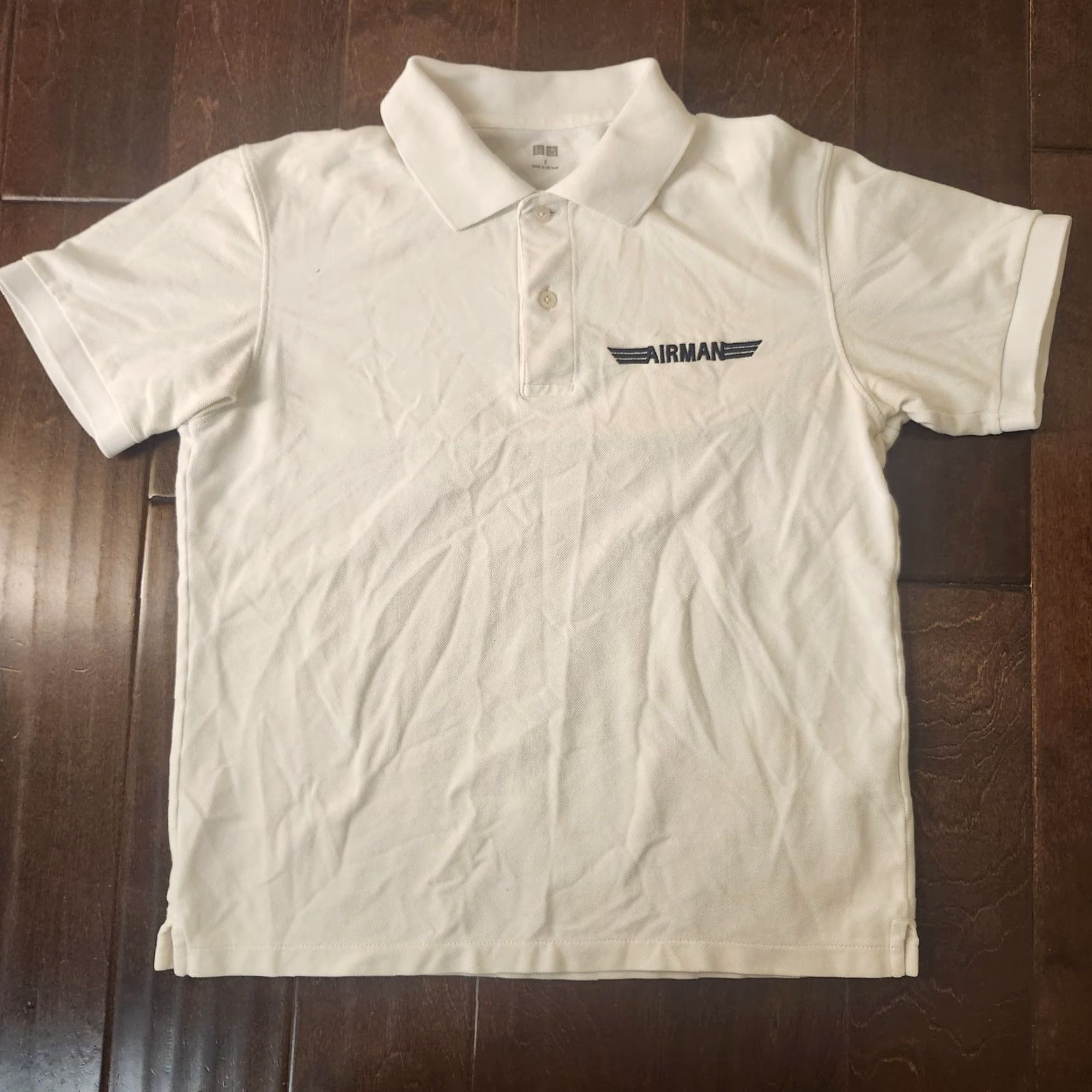 Uniqlo Uniqlo Polo Shirt Mens Small White Embroidered Logo Casual Tee Size US S / EU 44-46 / 1 - 2 Thumbnail
