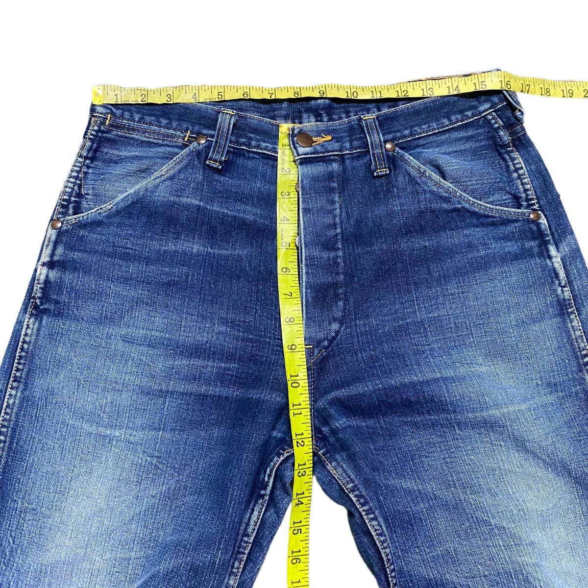 Sugar Cane Vintage Sugar Cane Blue Bell Denim Jeans Size US 32 / EU 48 - 17 Thumbnail