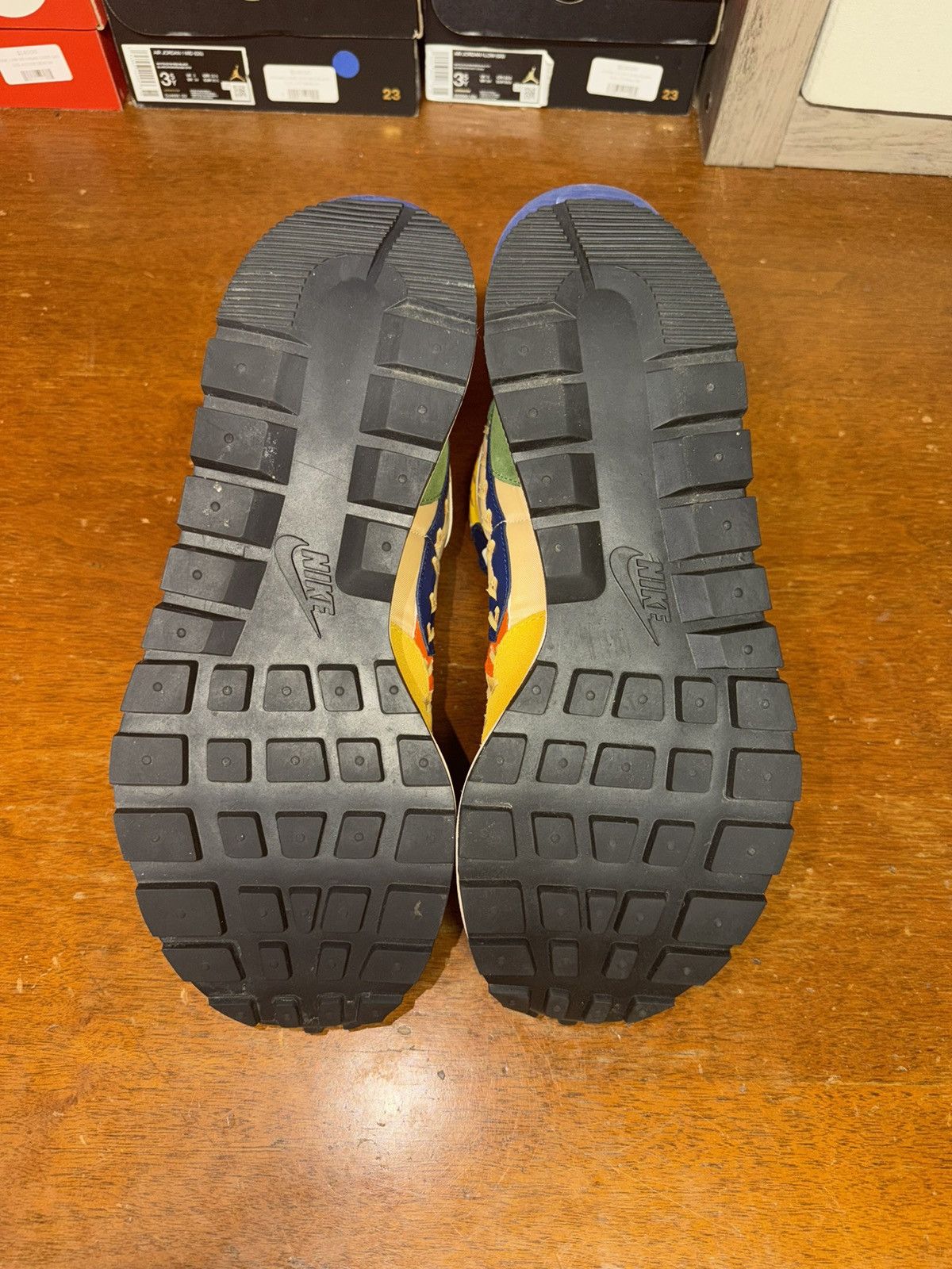 Nike × Sacai Nike Sacai X Jean Paul Gaultier X VaporWaffle Sesame size 12 Size US 12 / EU 45 - 8 Thumbnail
