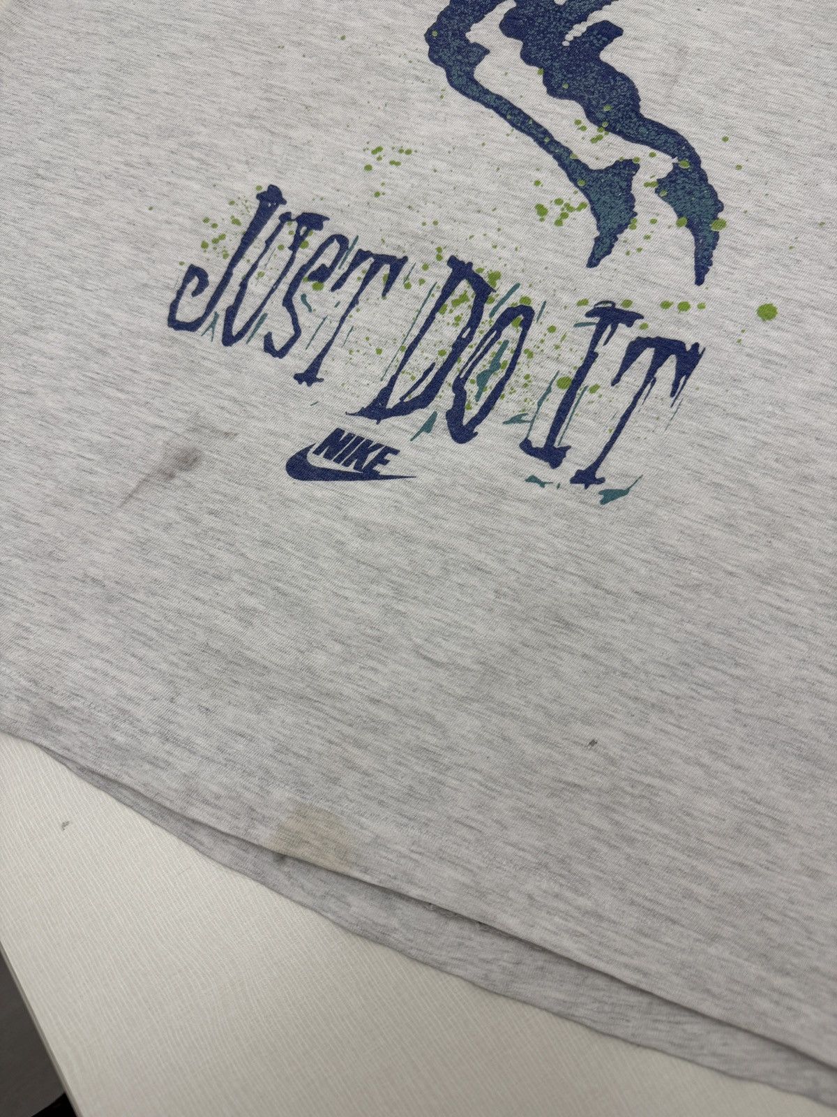 Nike Vintage 90s Nike Volleyball Graphic Tshirt Size M Made n USA Size US M / EU 48-50 / 2 - 4 Thumbnail
