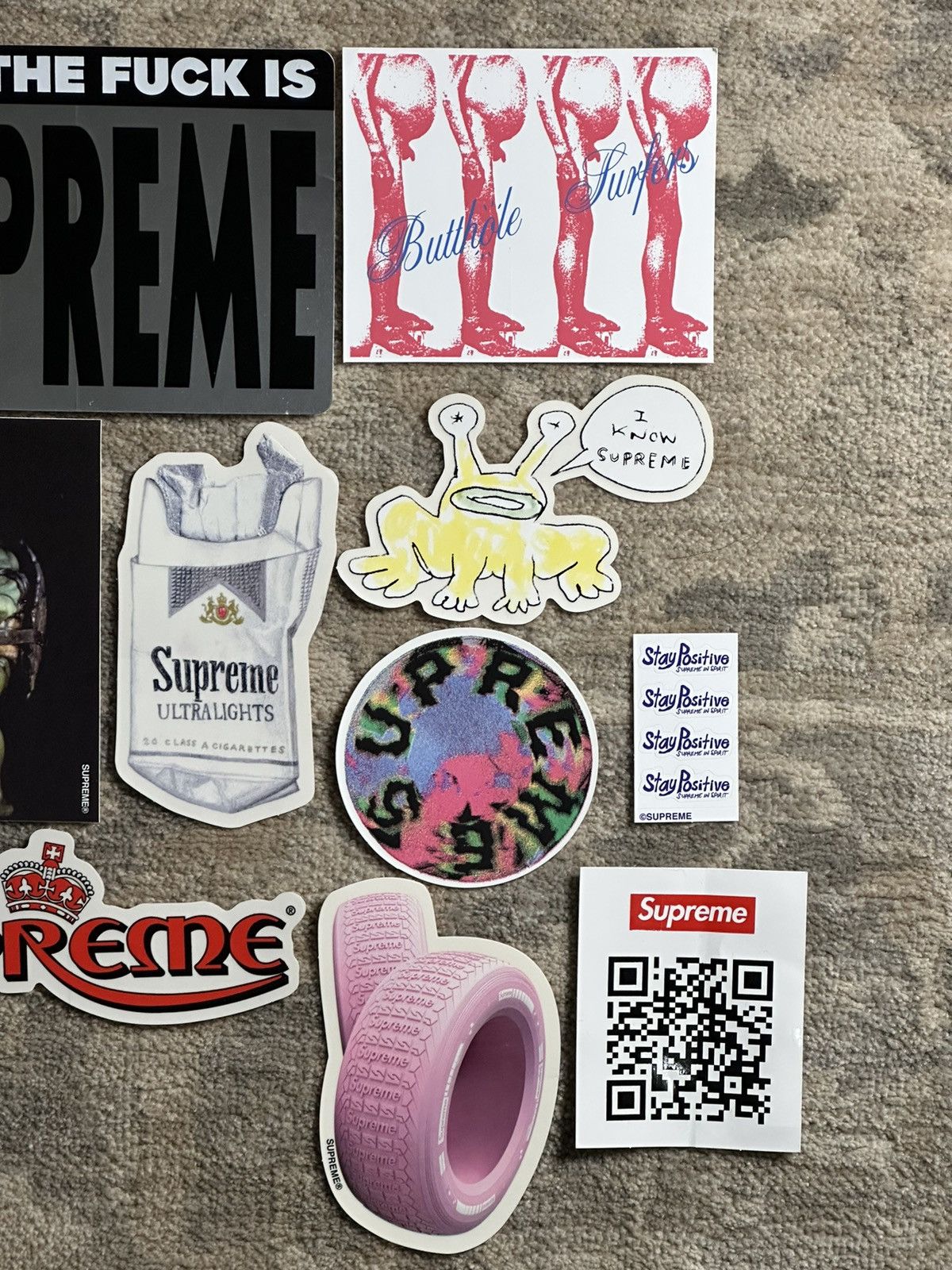 Supreme 10x Supreme Stickers Lot Size ONE SIZE - 3 Thumbnail