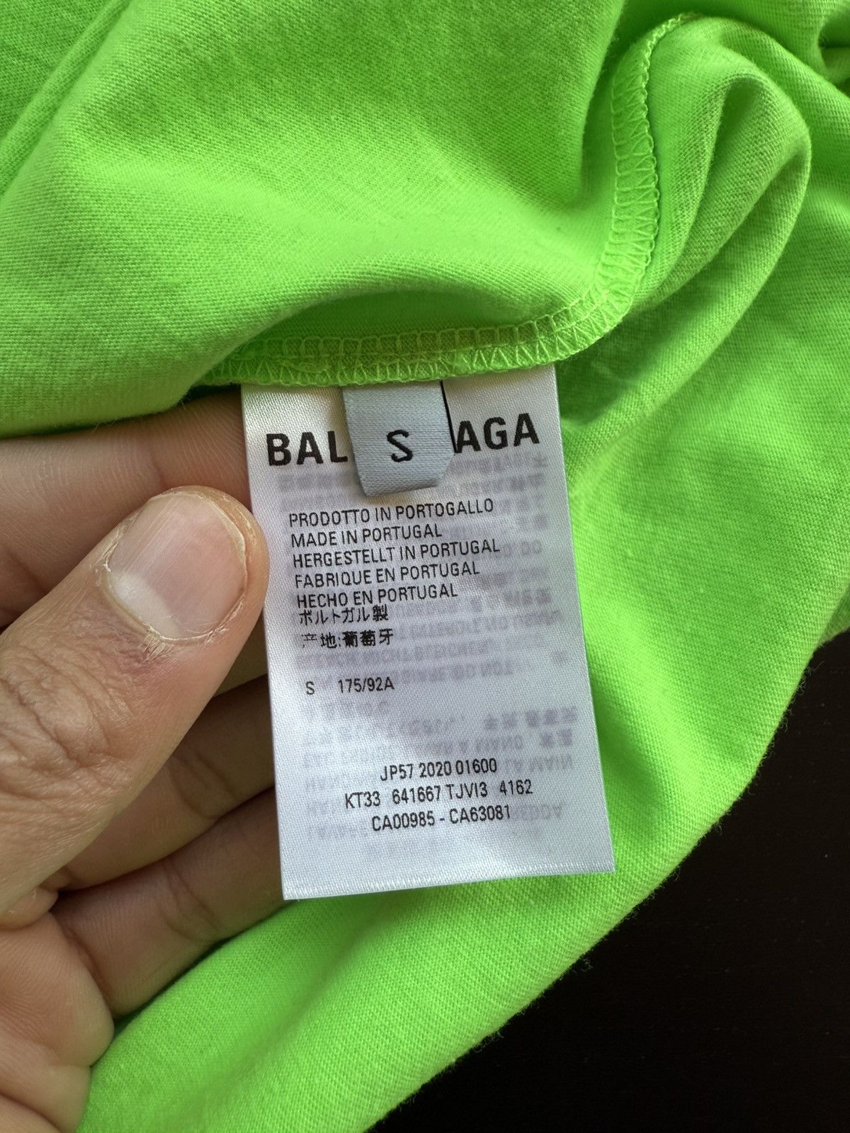 Balenciaga Balenciaga Language Long Sleeve Size US S / EU 44-46 / 1 - 5 Thumbnail