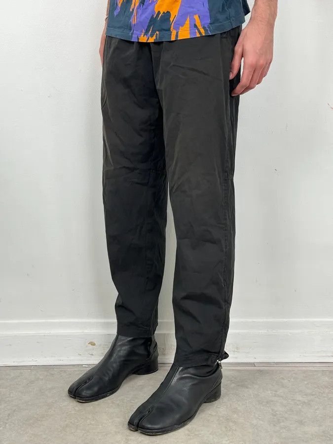 Prada 2000s Prada Black Linea Rossa Nylon Zip Pants Size 25" / US 0 / IT 36 - 3 Thumbnail