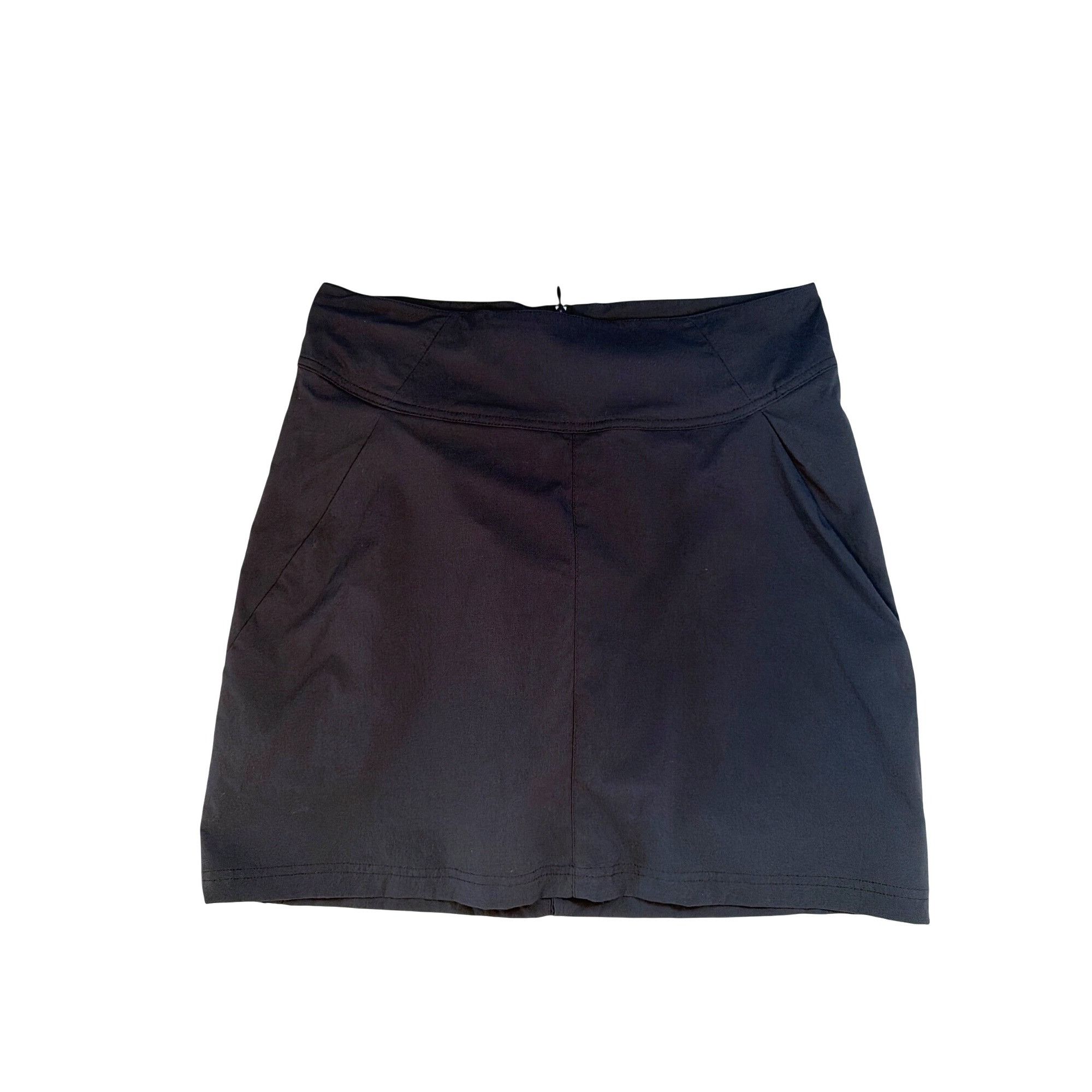 Royal Robbins Royal Robbins Women's 8 Black Nylon Skort, Stretch Zip Pocke Size 30" / US 8 / IT 44 - 1 Thumbnail