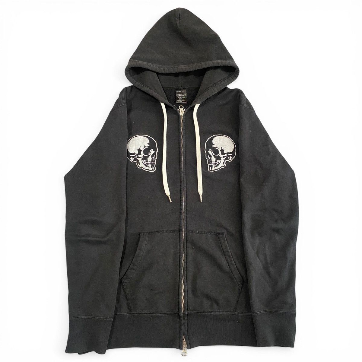 Number Nine Skull Zip Up | Grailed