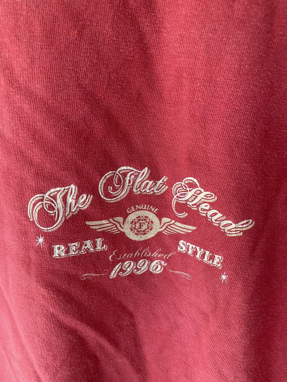 The Flat Head Vintage Flat Head logo tee Size US M / EU 48-50 / 2 - 5 Thumbnail