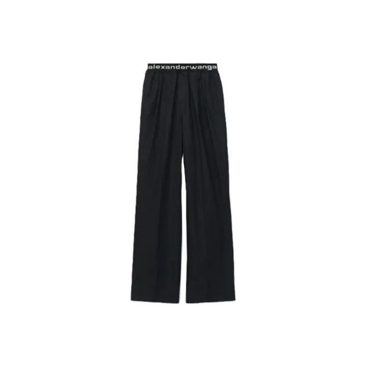 Alexander Wang Alexander Wang Black Casual Elastic Pants - Size 22" - 1 Thumbnail