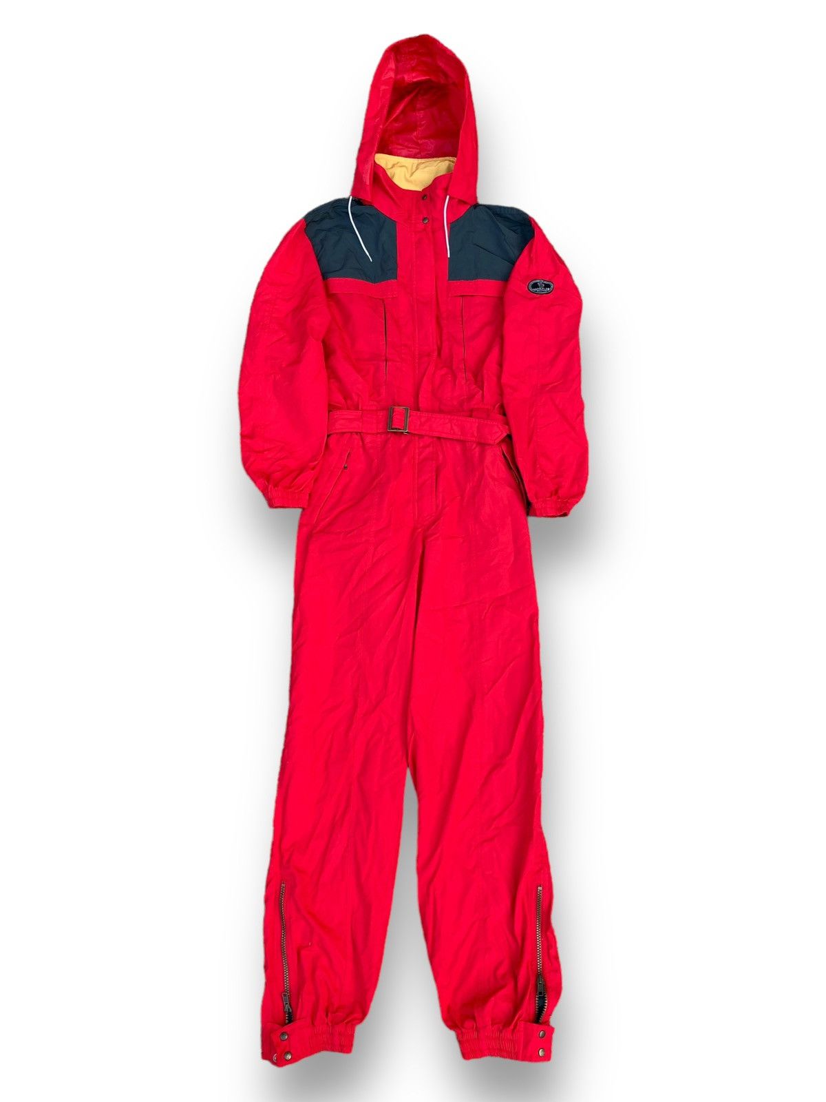 Moncler × Vintage Vintage 90s Moncler x Asics Ski Wear Jumpsuit/Coverall. #C6 Size US S / EU 44-46 / 1 - 1 Thumbnail