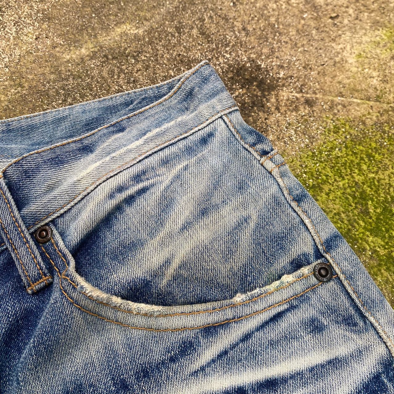 Japanese Brand Vintage Improves People Republic Distressed Denim Size US 32 / EU 48 - 14 Thumbnail