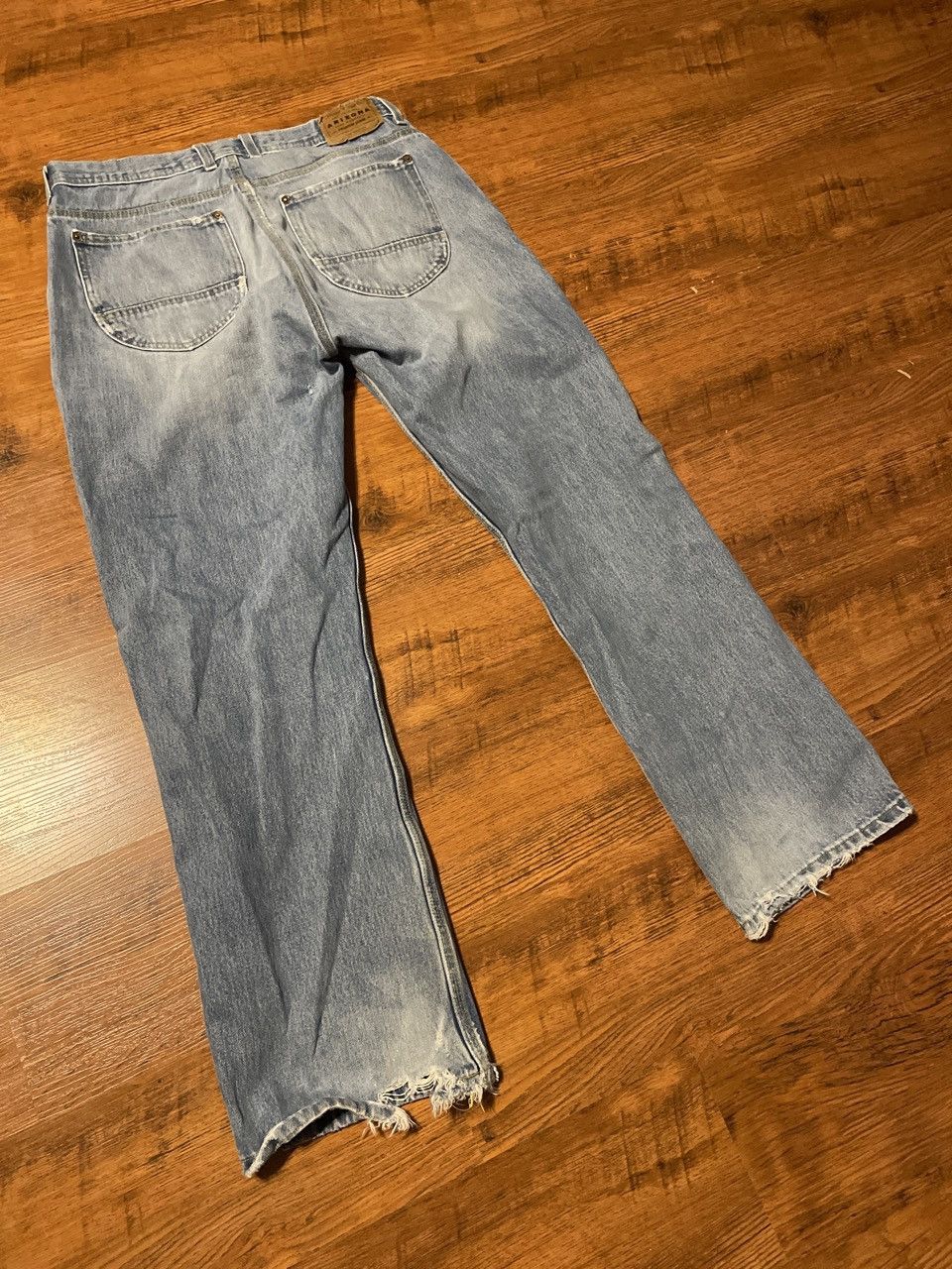Arizona Jean Co. Vintage Arizona Jean Company Bootcut Light Wash Blue Jeans Size US 34 / EU 50 - 6 Thumbnail