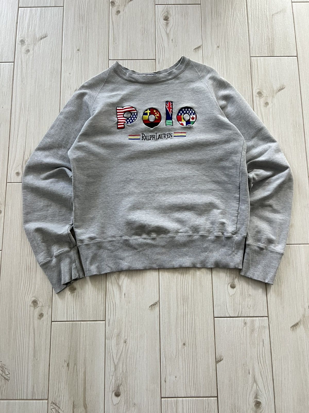 Polo Ralph Lauren Vintage Polo Ralph International Competitions Nations Flag Size US L / EU 52-54 / 3 - 1 Thumbnail