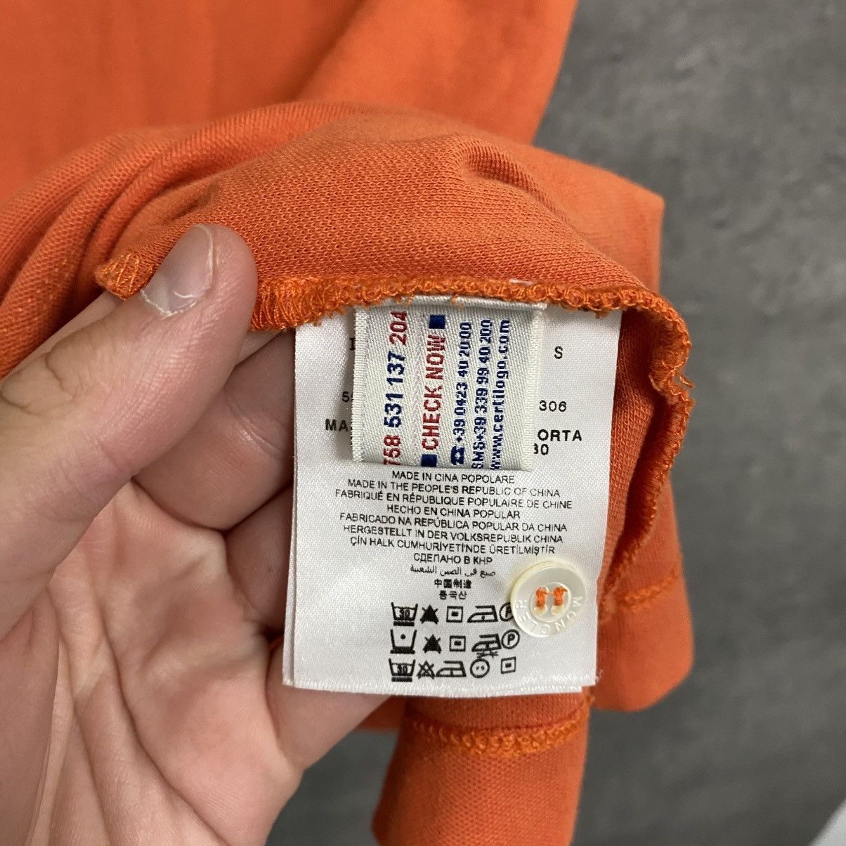 Moncler Moncler Polo T-Shirt Size US S / EU 44-46 / 1 - 10 Thumbnail