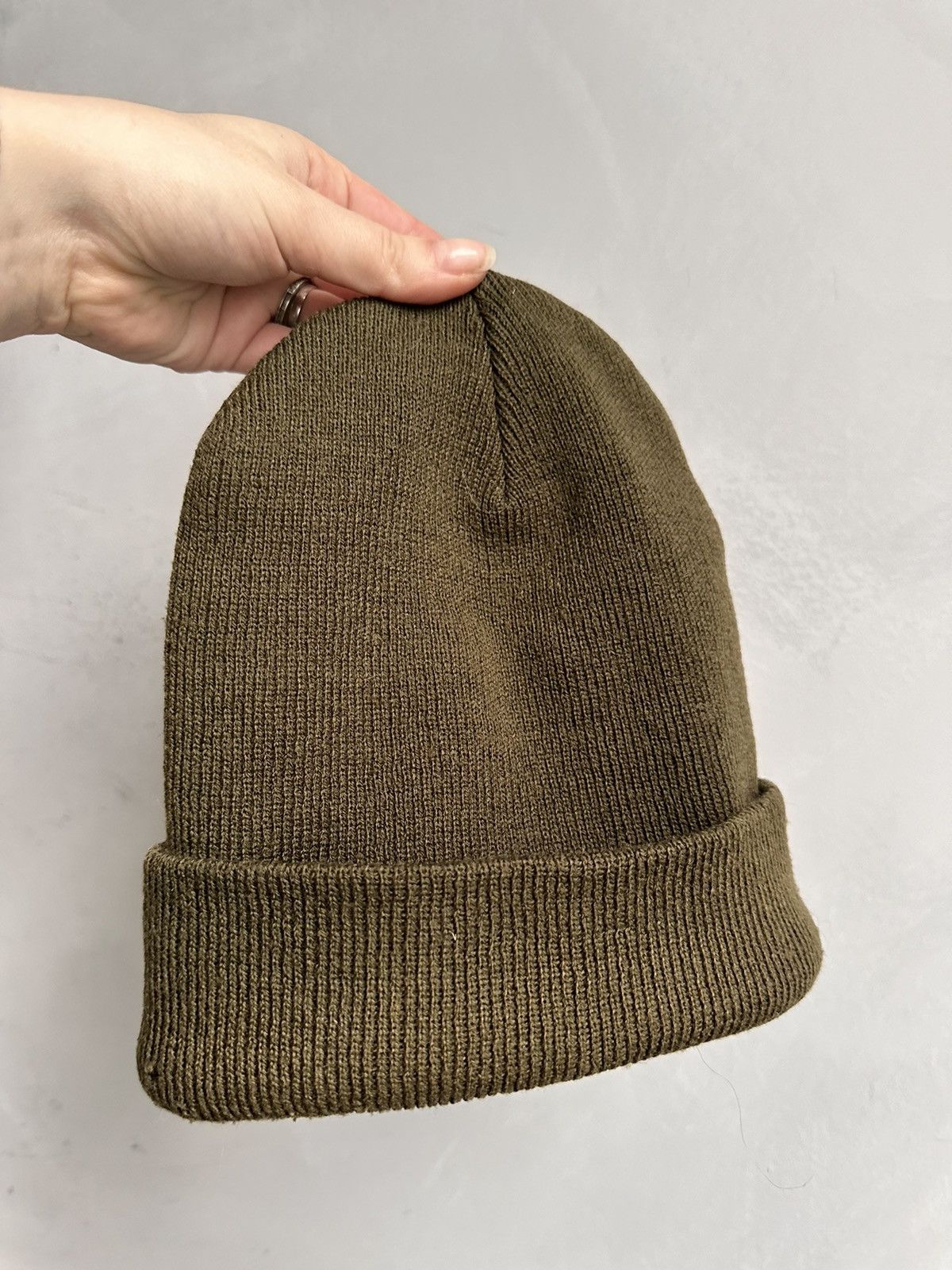 Nike Wow 😻 White Beanie Nike Y2K Streetwear Outdoor Arcteryx Size ONE SIZE - 8 Thumbnail