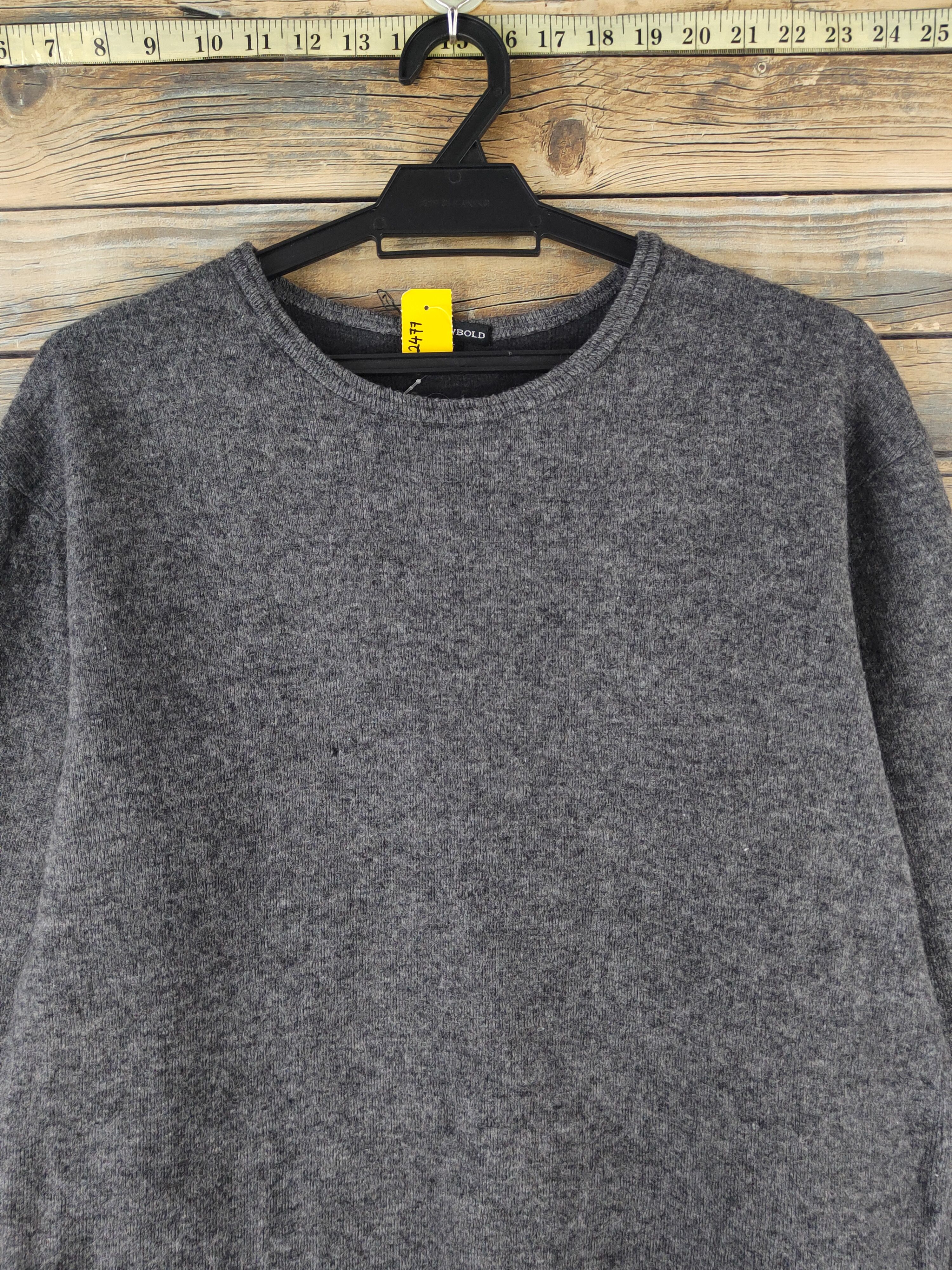 R.Newbold DL R.Newbold Dark Gray Sweatshirts #2477 Size US M / EU 48-50 / 2 - 2 Thumbnail
