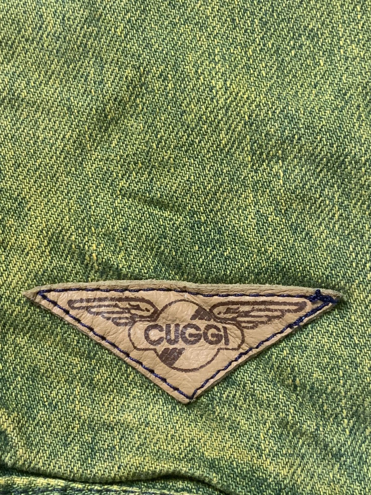 Designer Rare Design Vintage Cuggi Denim Jackets Size M / US 6-8 / IT 42-44 - 6 Thumbnail