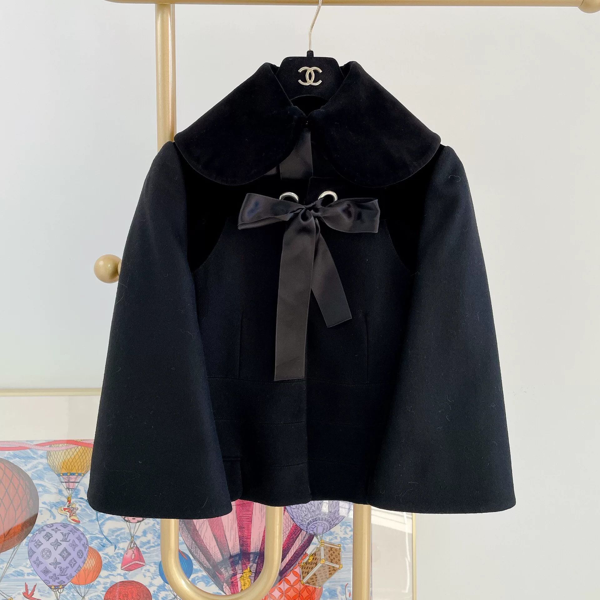 Alexander McQueen Alexander McQueen Black Wool Coat Size US S / EU 44-46 / 1 - 1 Thumbnail