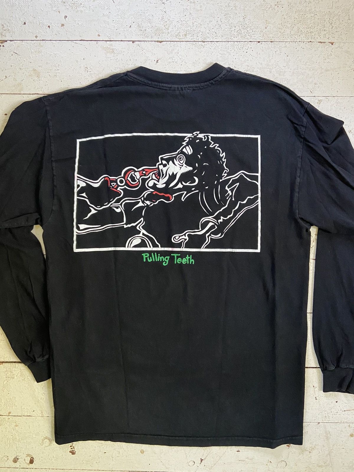 ミュージシャン 90's GREEN DAY Pulling Teeth L/S T-Shirt Vintage Green Day Pulling Teeth 1994 Longsleeve Shirt - Etsy