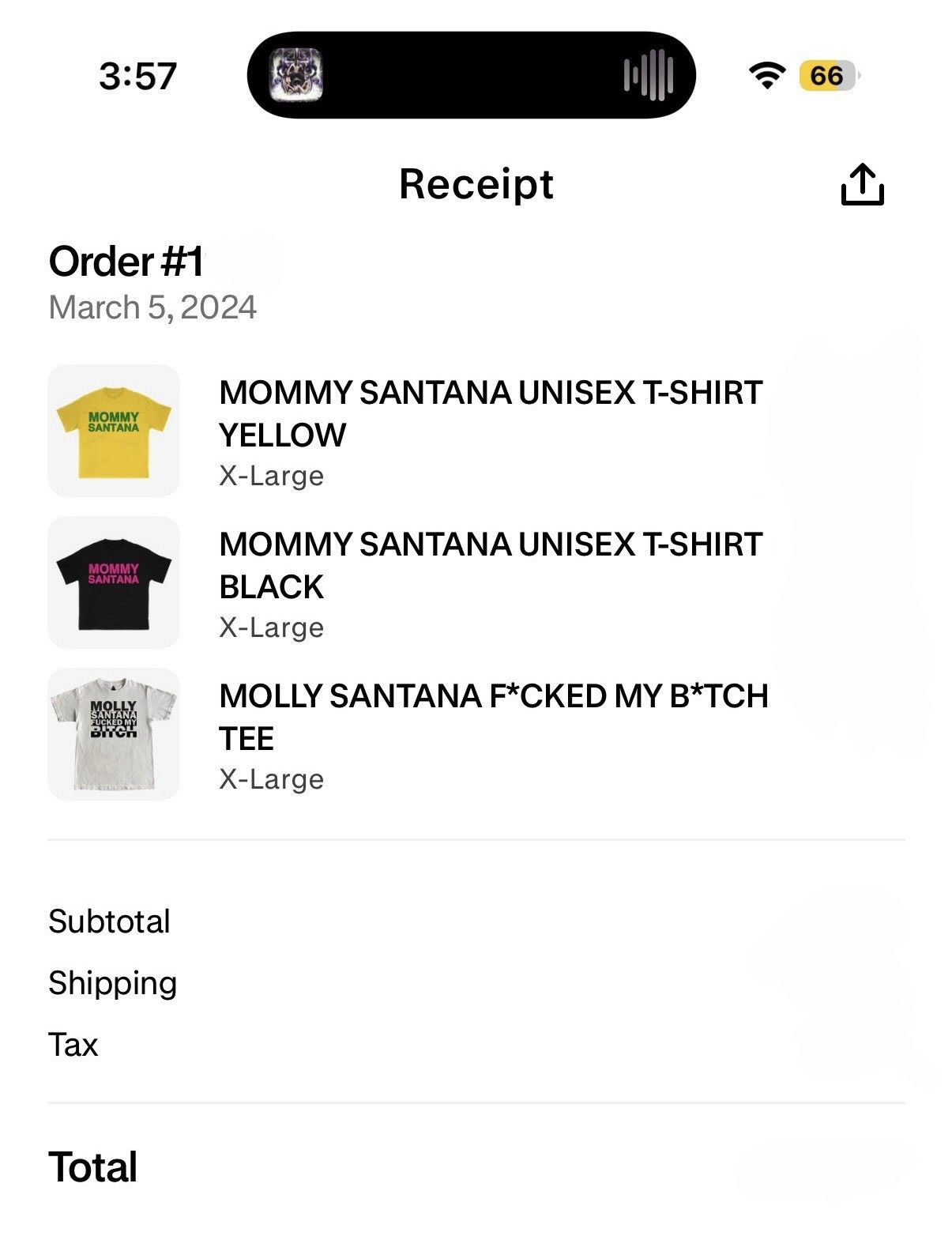 Other Molly Santana Tee Size US XL / EU 56 / 4 - 2 Thumbnail