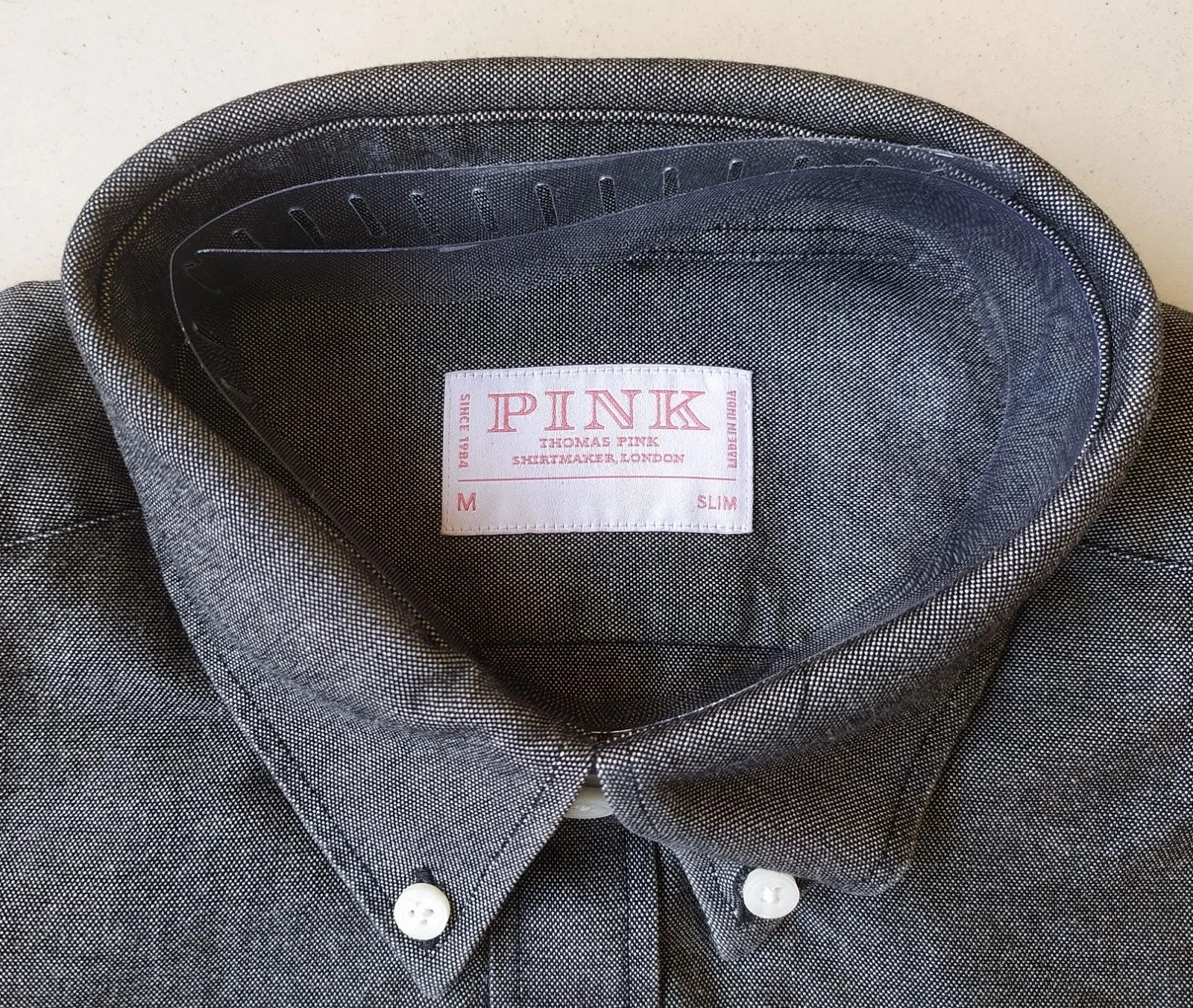 Thomas Pink Thomas Pink Formal Slim fit Shirt Free Shipping T/91 Size US M / EU 48-50 / 2 - 4 Thumbnail