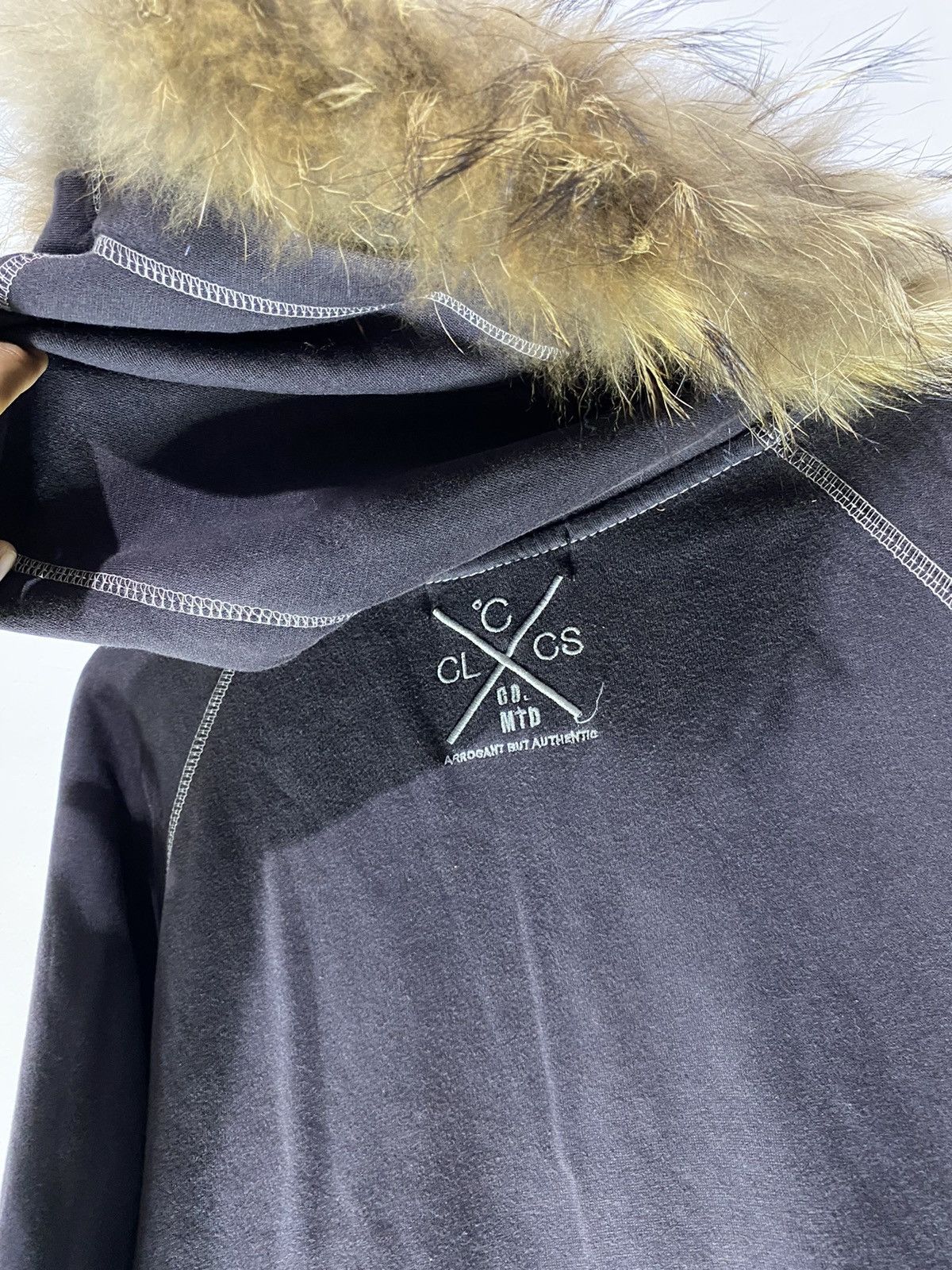 If Six Was Nine × Japanese Brand × PPFM celcius faux fur hoodie Size US M / EU 48-50 / 2 - 6 Thumbnail