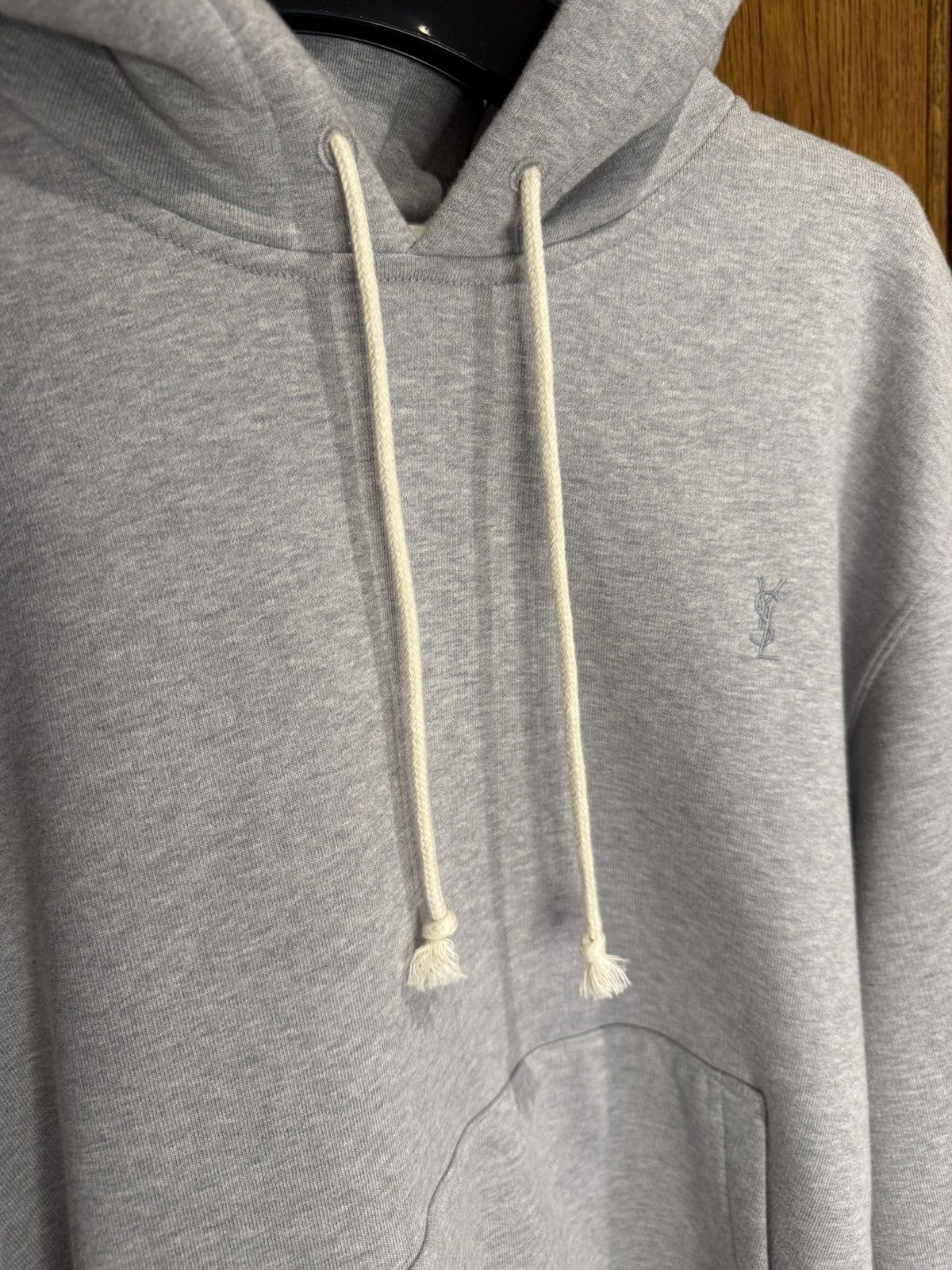 $1.4k FW23 Saint Laurent Cassandre logo hoodie L