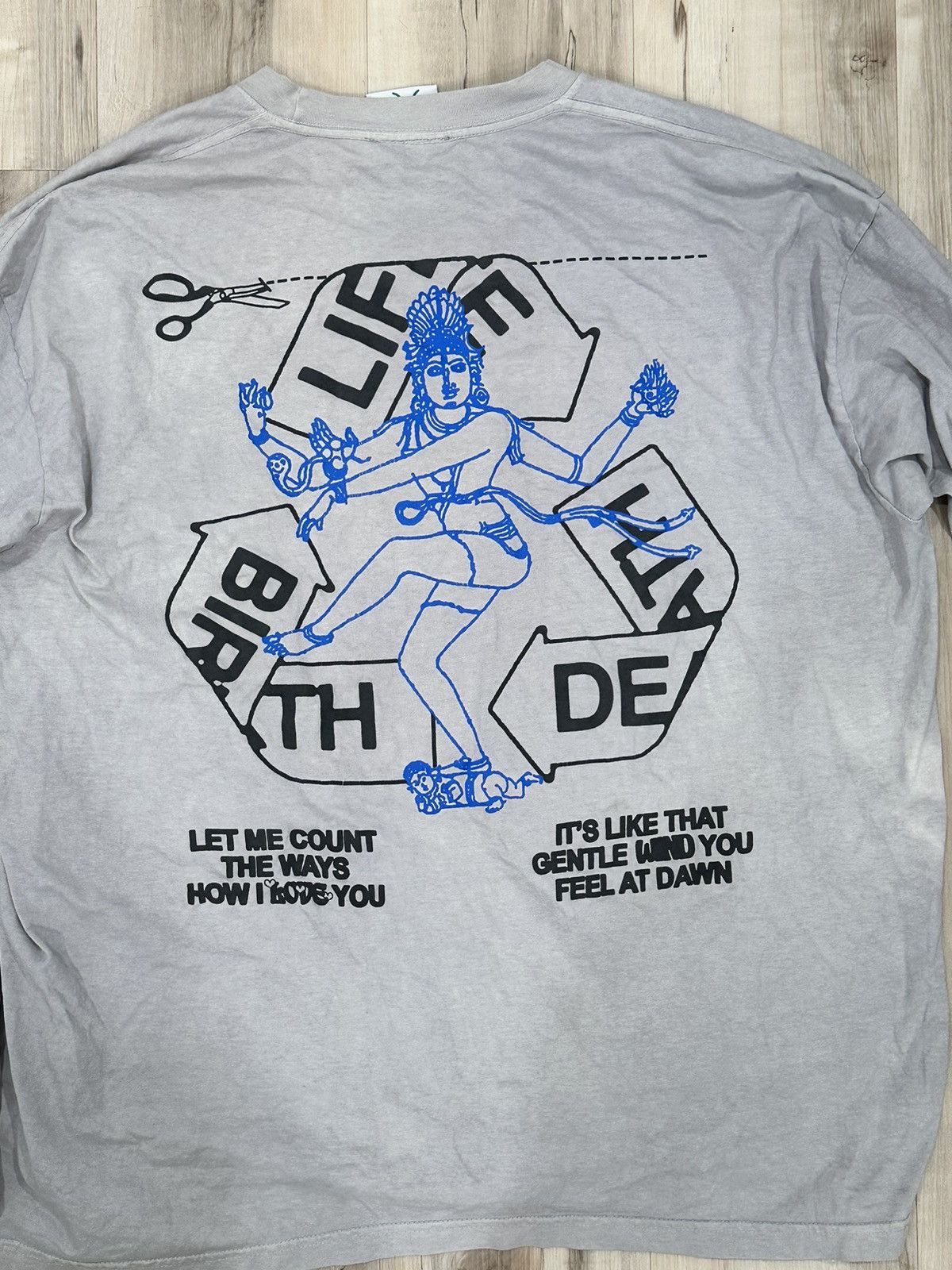 Online Ceramics Online Ceramics x Denim Tears Rare XXL Light Blue Size US XXL / EU 58 / 5 - 7 Thumbnail