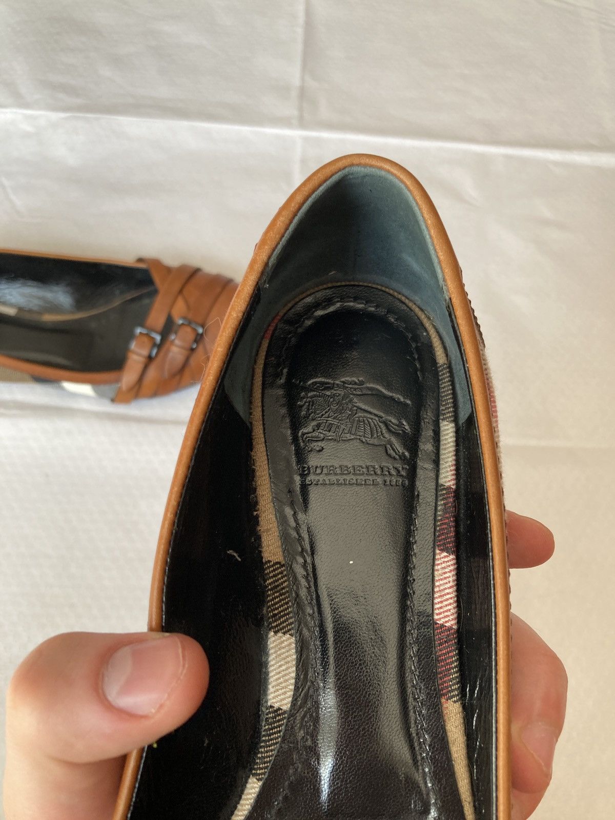 Burberry Burberry Vintage ballerina shoes 39 Size US 8.5 / IT 38.5 - 12 Thumbnail