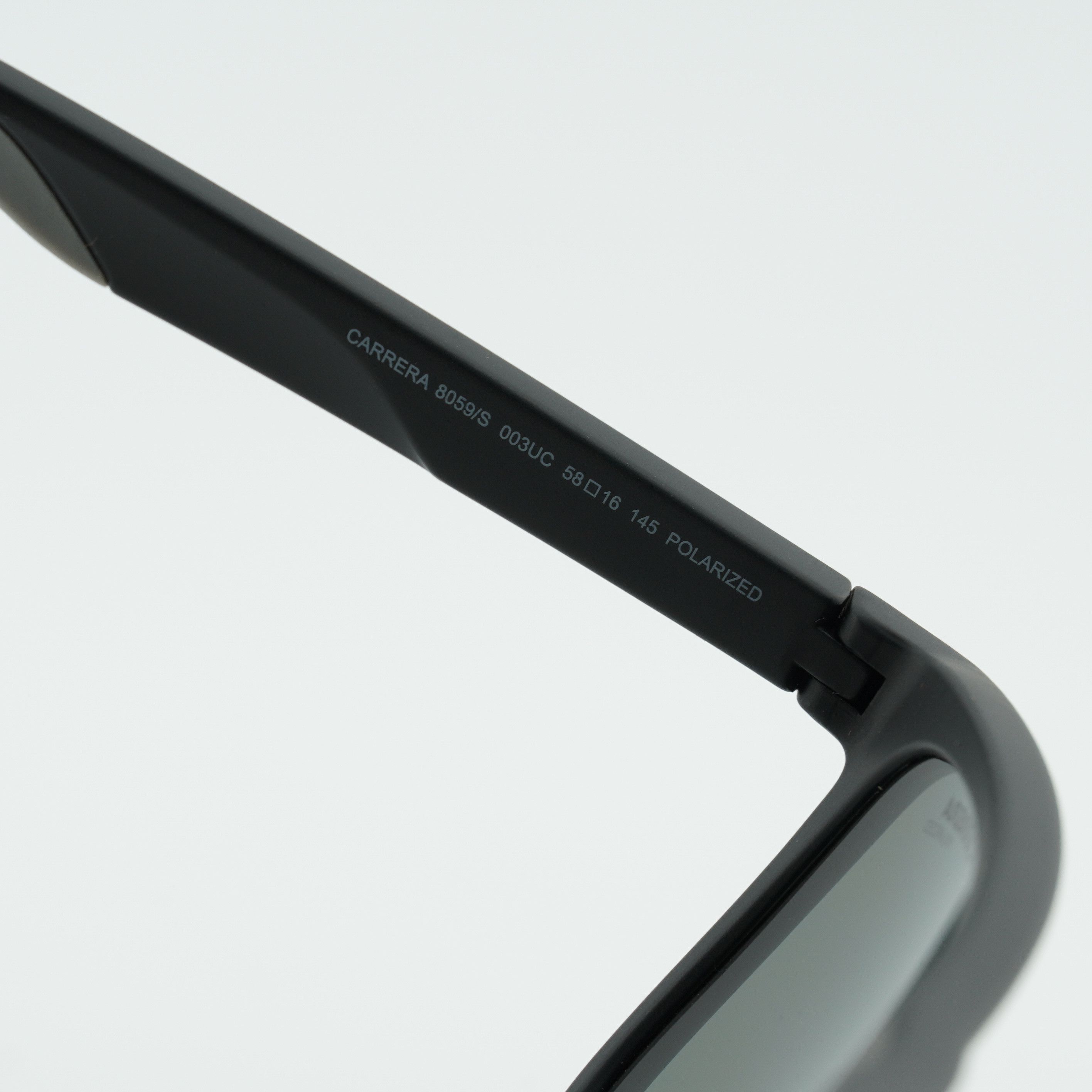 Carrera CARRERA 8059/S 0003 UC Sunglasses Black Square Frame Size ONE SIZE - 9 Thumbnail
