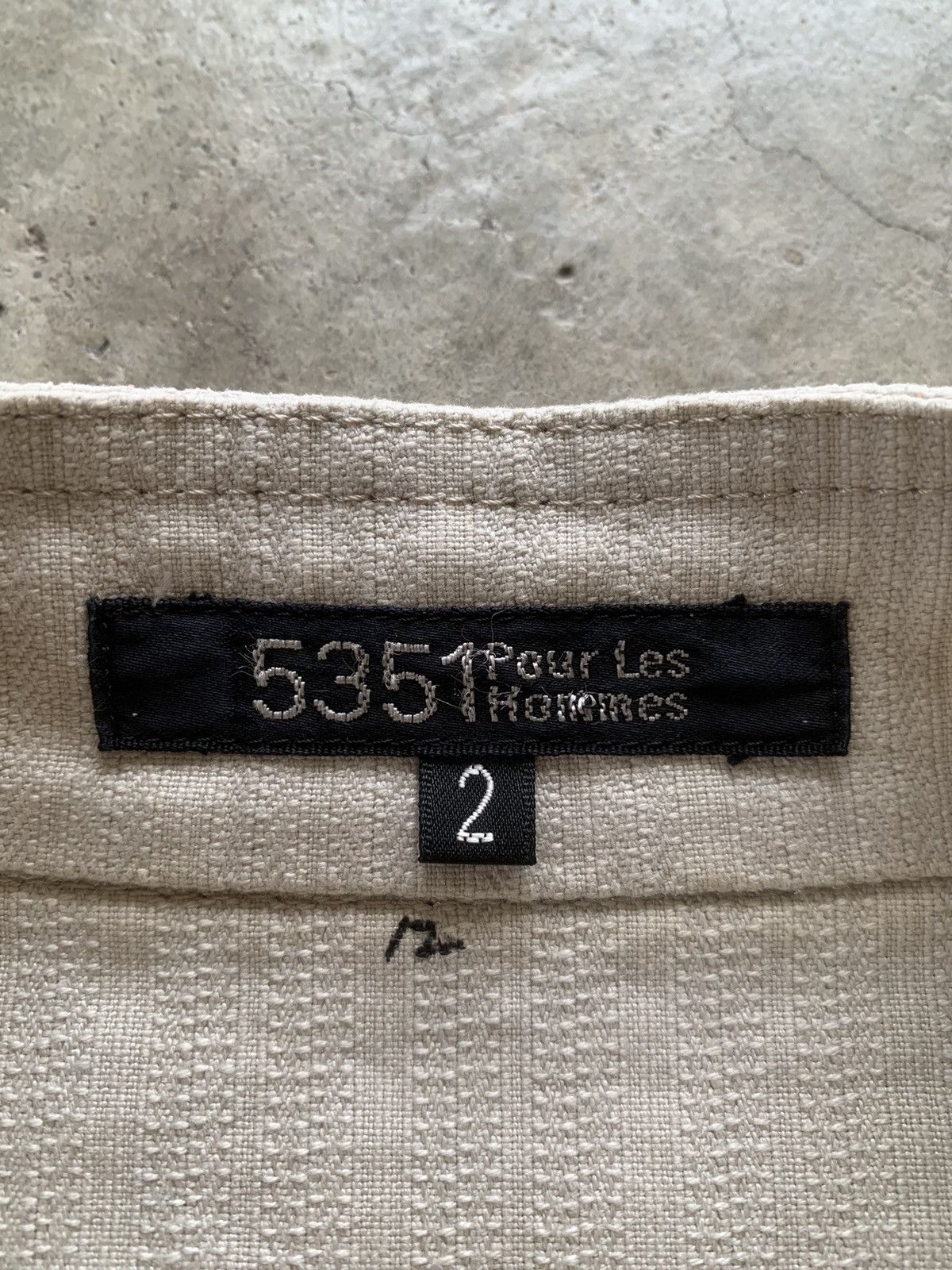 If Six Was Nine 5351 Pour Les Hommes Archives Denim Jacket Size XS / US 0-2 / IT 36-38 - 7 Thumbnail