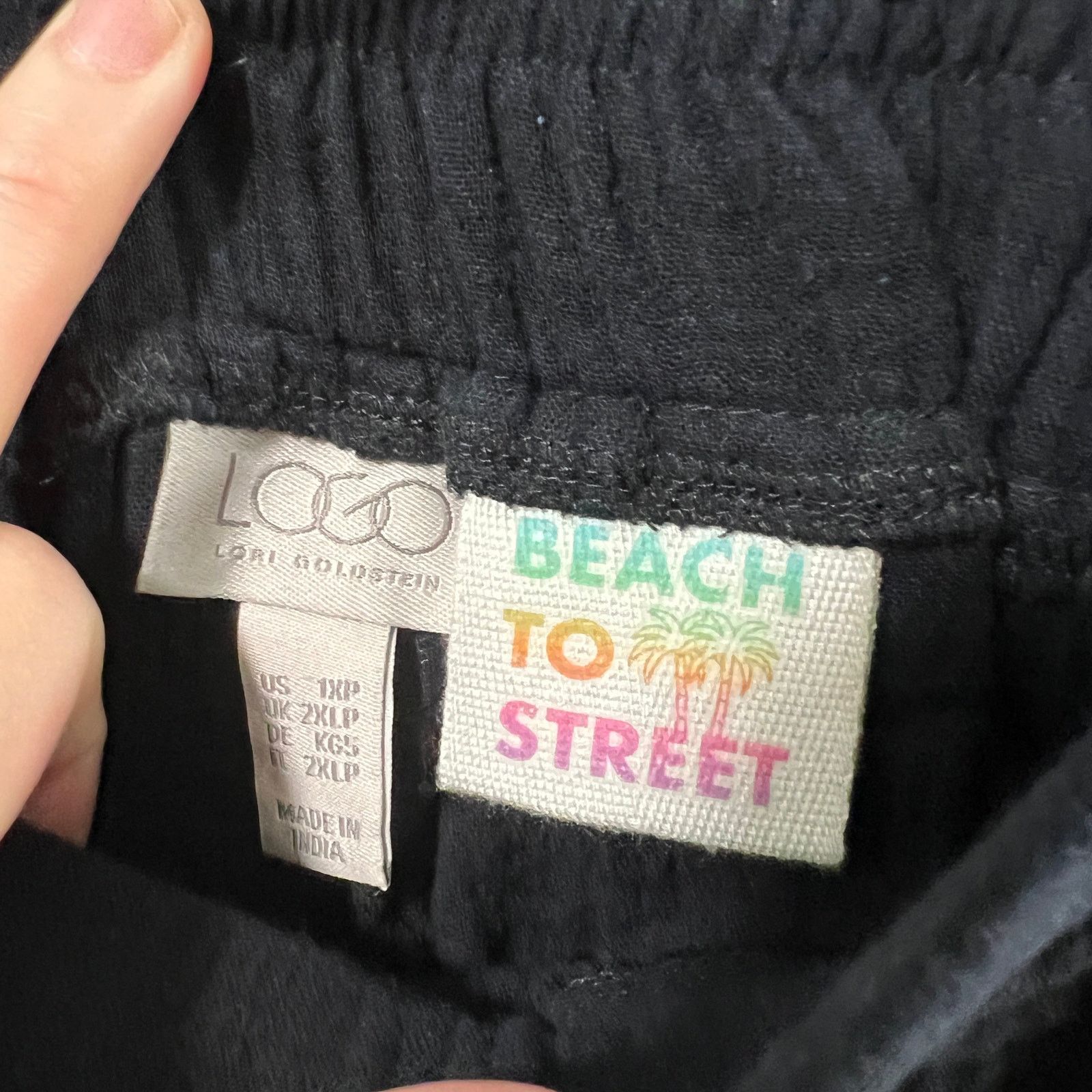 Other Logo by Lori Goldstein Beach to Street Petite Cotton Size 34" / US 12 / IT 48 - 3 Thumbnail