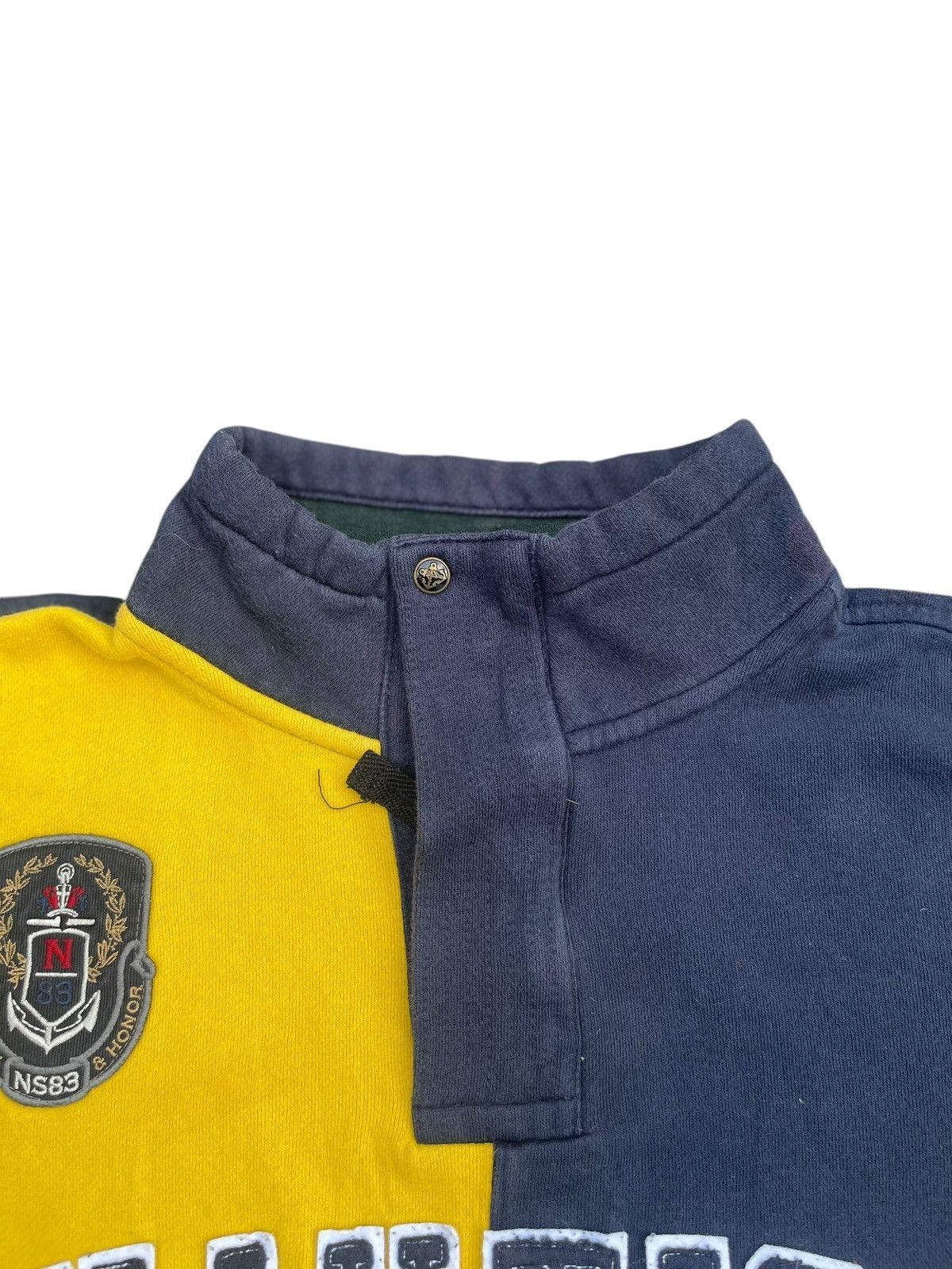 Nautica Nautica Zipper Collar Sweatshirt Size US XL / EU 56 / 4 - 5 Thumbnail