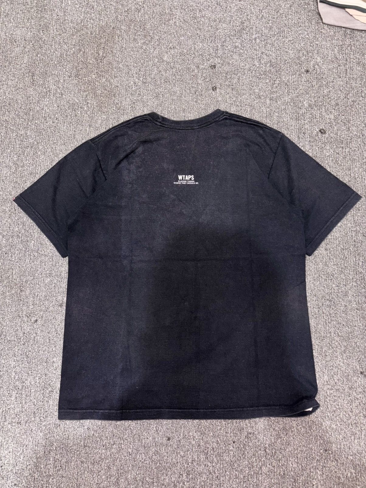 Wtaps WTAPS “LONG LIVE WTAPS” T-Shirt – Black Size US L / EU 52-54 / 3 - 8 Thumbnail