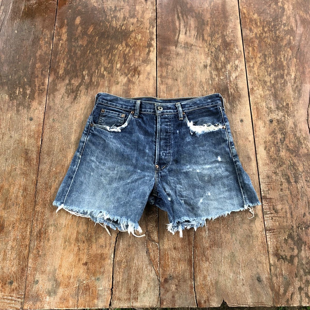 Levi's Vintage Levi's 702 Big E Selvedge Denim Pants Size US 33 - 2 Thumbnail