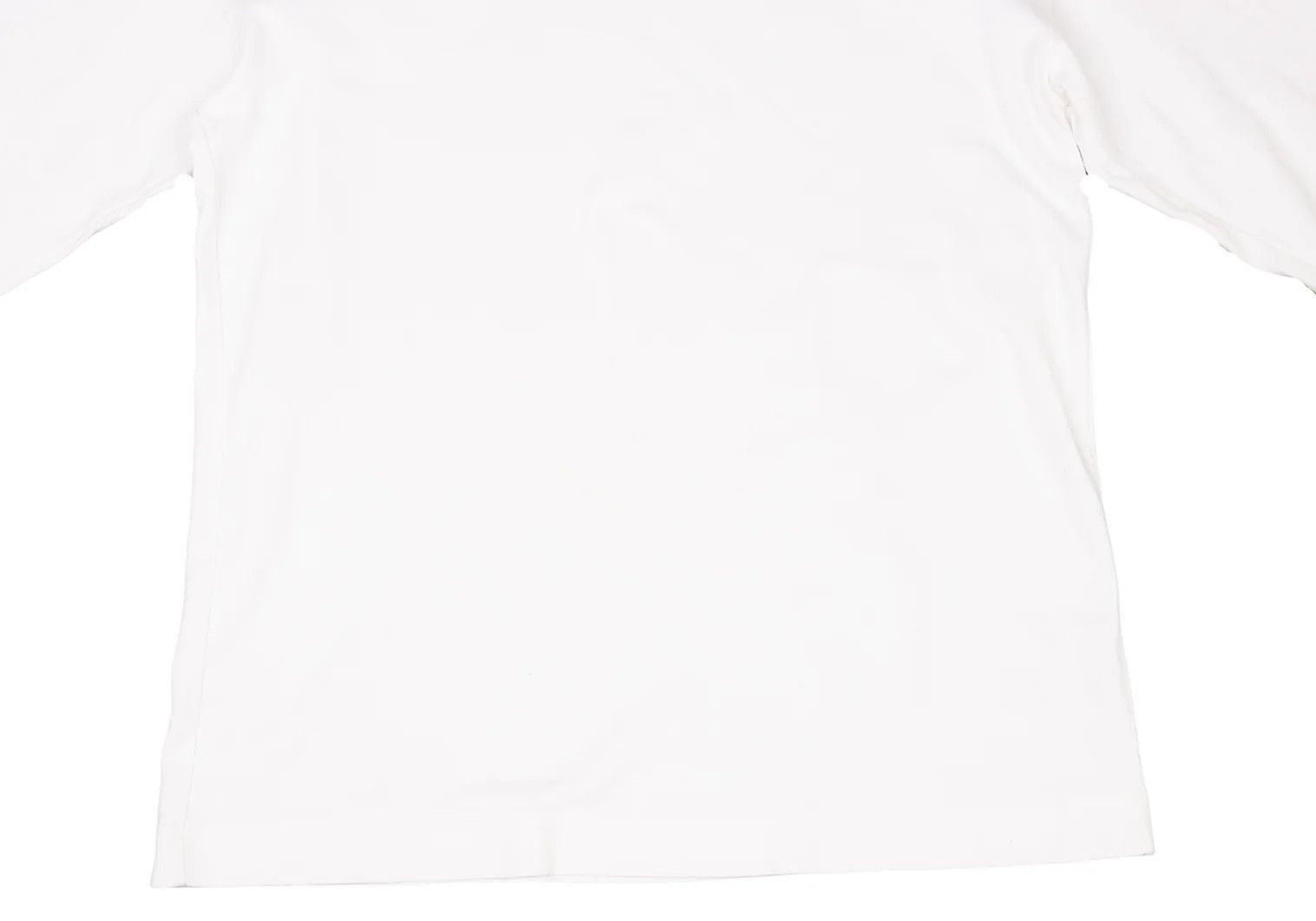 Issey Miyake Cotton High Neck Cut and Sew Top in White, Size M Size US M / EU 48-50 / 2 - 8 Thumbnail