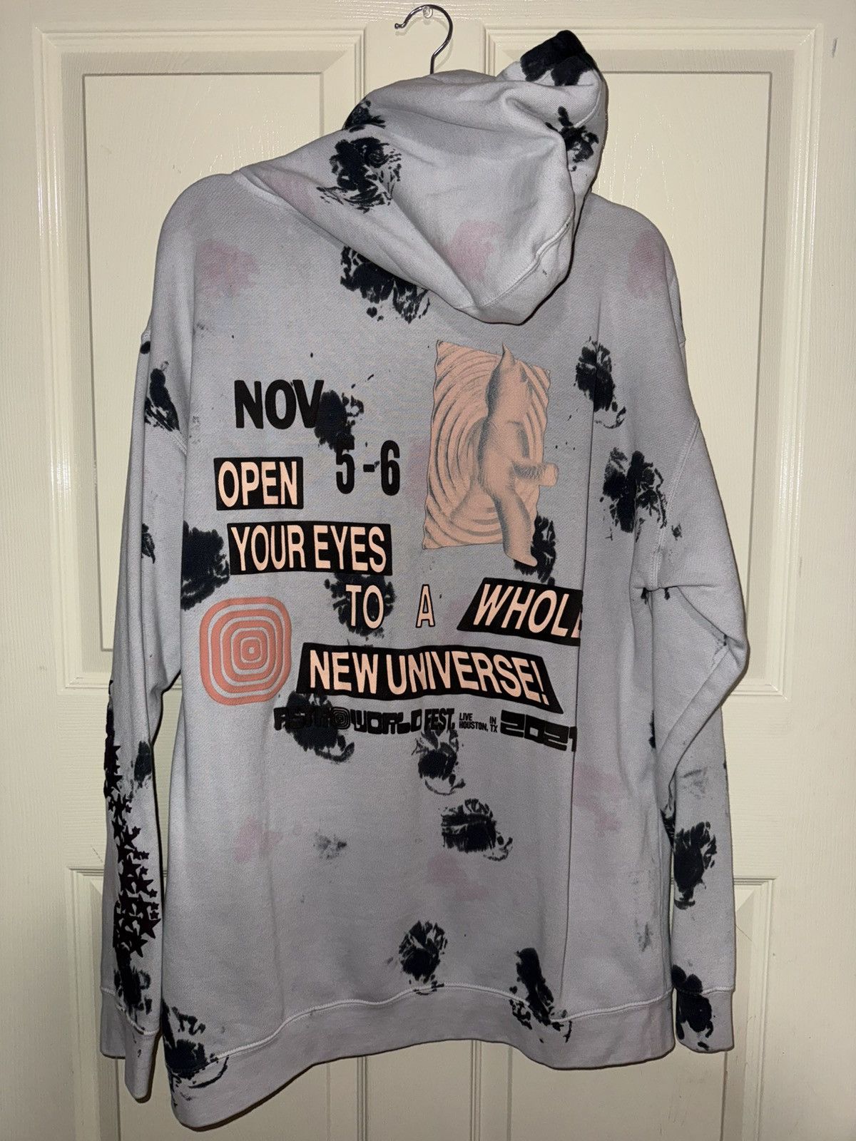Travis Scott Astroworld Festival Hoodie 2021 Utopia Size US M / EU 48-50 / 2 - 2 Thumbnail