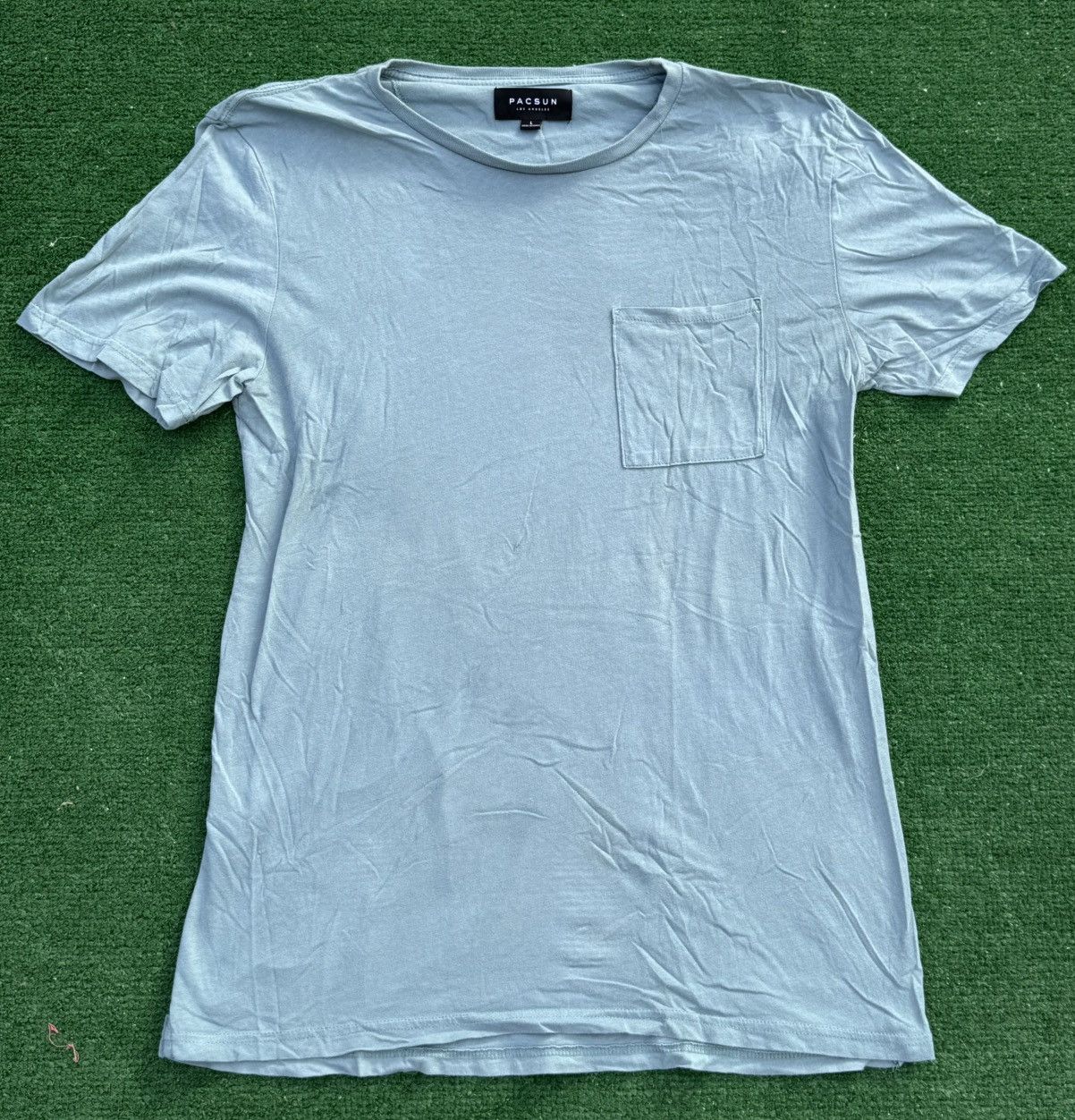 Pacsun Pacsun Blue T-Shirt Size US L / EU 52-54 / 3 - 1 Thumbnail