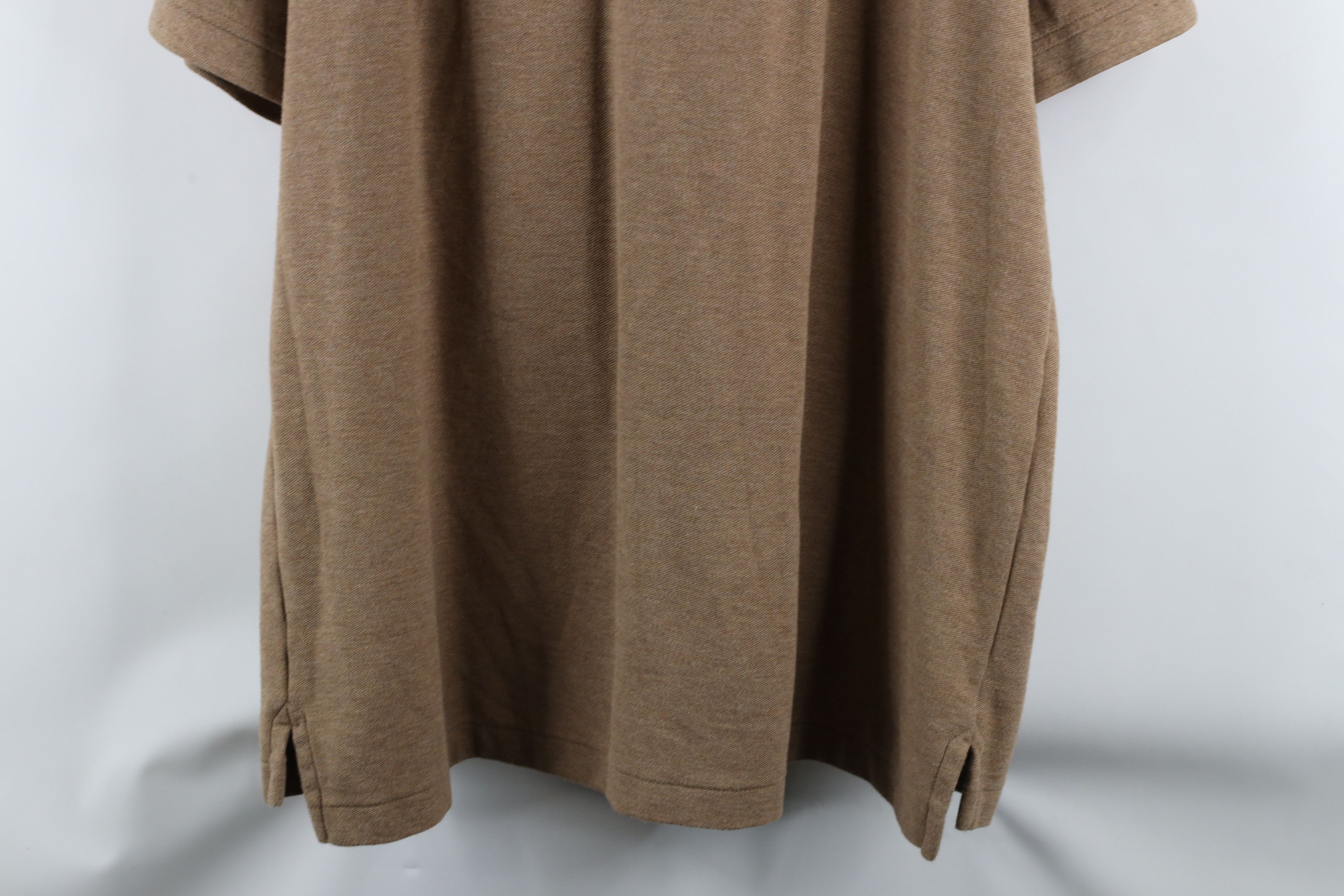 L.L. Bean × Vintage Vintage LL Bean Blank Pique Cotton Collared Polo Shirt Brown Size US XL / EU 56 / 4 - 9 Thumbnail