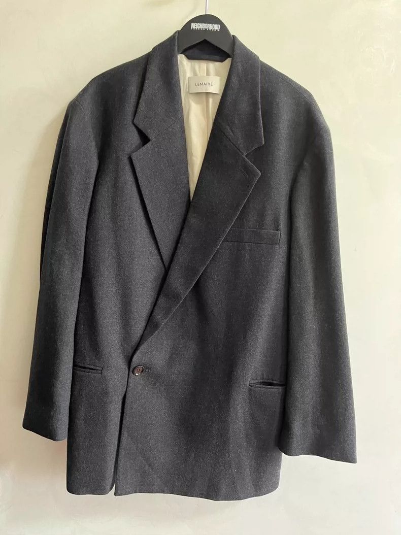 Lemaire LEMAIRE Short Maxi DB Coat - dmc Size US XS / EU 42 / 0 - 1 Thumbnail