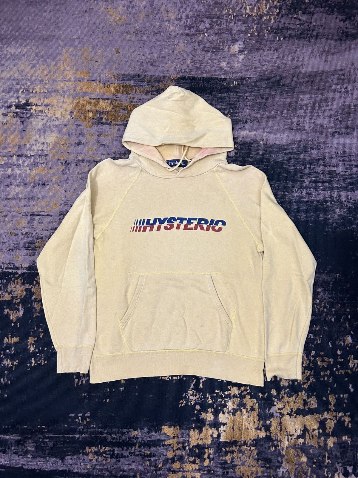 Hysteric Glamour 🔥 Vintage Sun Faded Hysteric Glamour Spell Out Hoodie Size US M / EU 48-50 / 2 - 1 Thumbnail