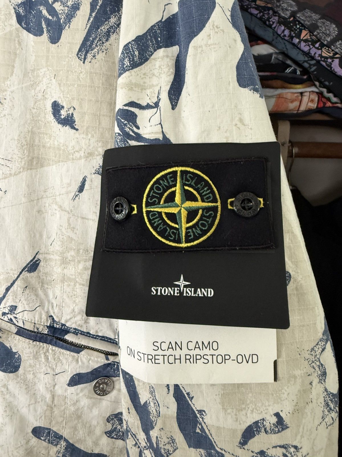 Stone Island Scan Camo Ripstop OVD Jacket Size US XXL / EU 58 / 5 - 2 Thumbnail
