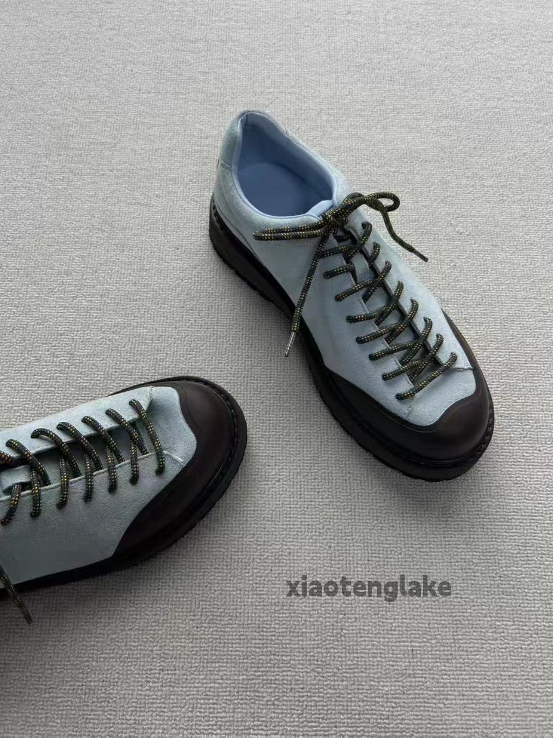 Vintage Unisex outdoor utility hiking mountain military boots shoes Size US 13 / EU 46 - 7 Thumbnail