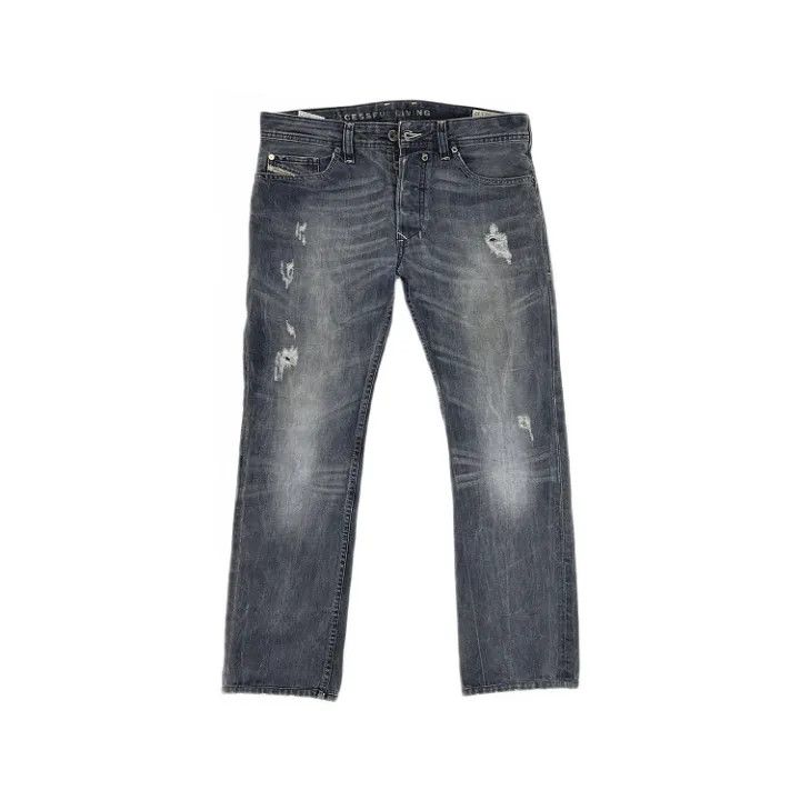 Diesel Diesel Fashionable Straight Leg Jeans 0079 Size US 30 / EU 46 - 1 Thumbnail