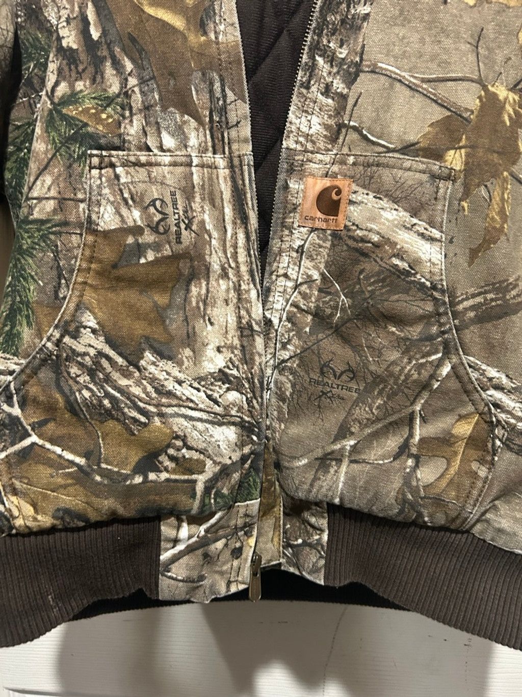 Carhartt Boys Carhartt Puffer Jacket L Camo Brown Size US L / EU 52-54 / 3 - 2 Thumbnail