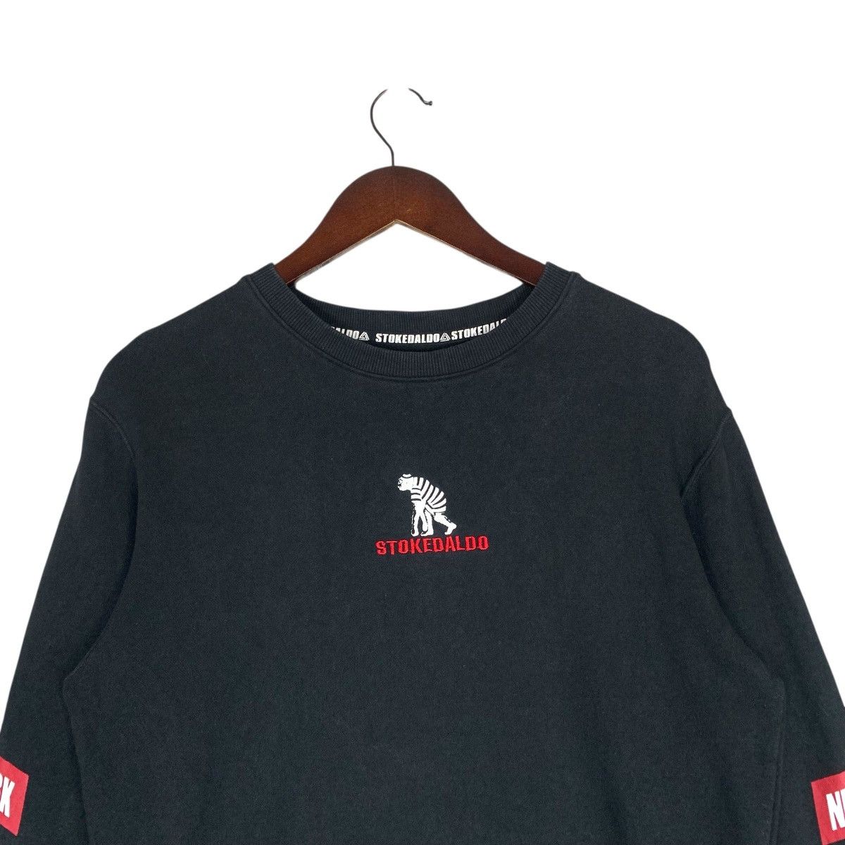 Japanese Brand Stoked Aldo JapaneseBrand StreetWear ActiveWear Sweatshirt Size US M / EU 48-50 / 2 - 4 Thumbnail
